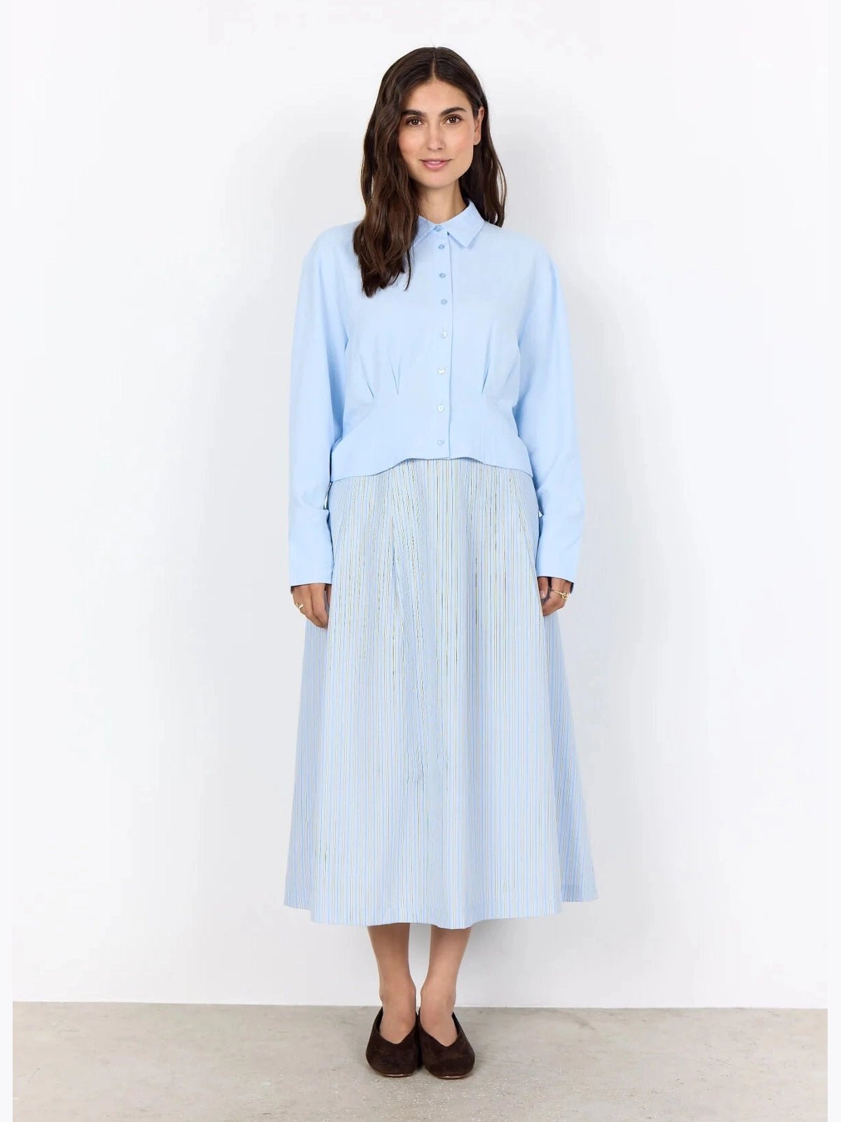 SC - CALA 2 Blouse lichtblauw - Castelijn mode