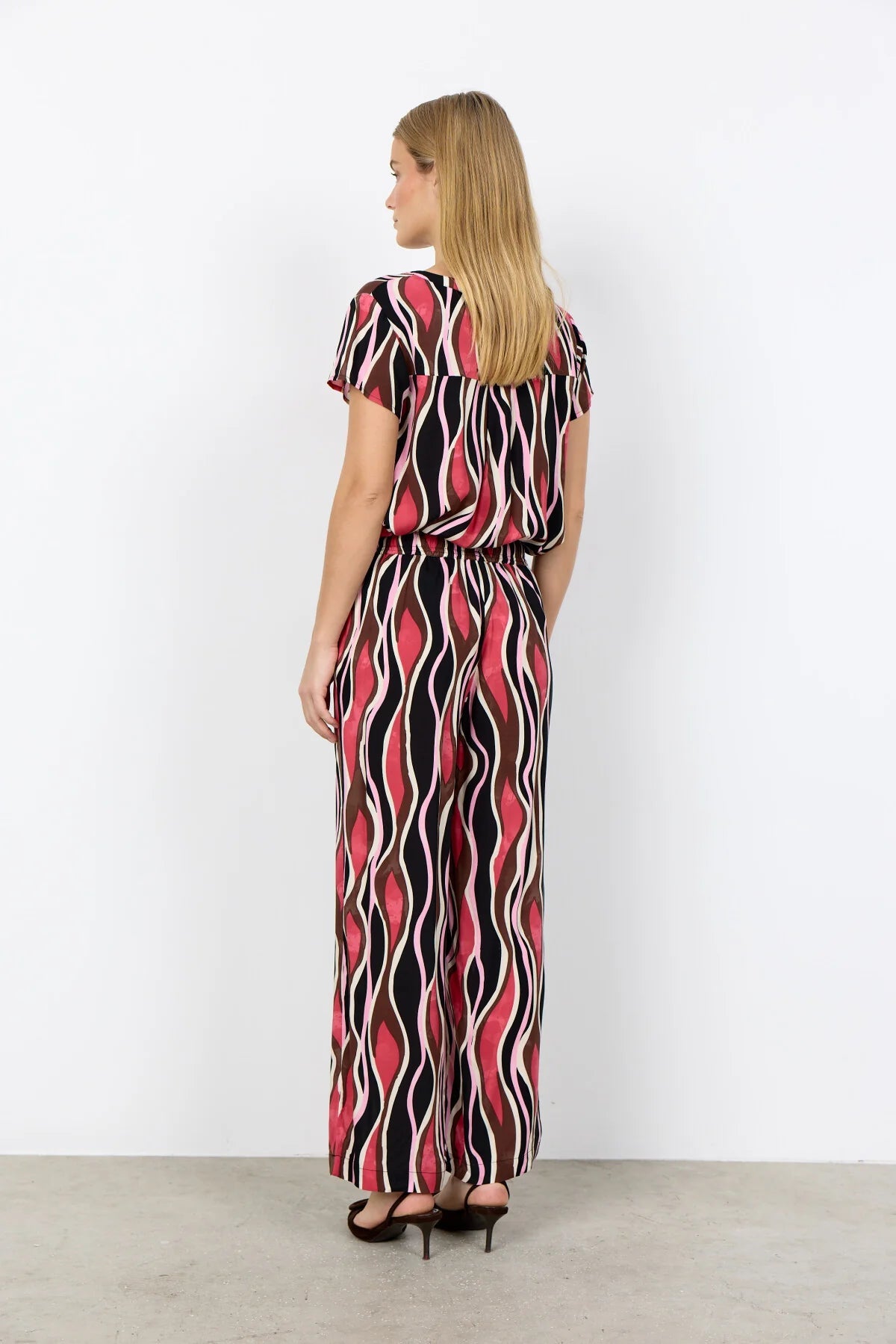 SC - CAMMI 1 Blouse Wave print - Castelijn mode