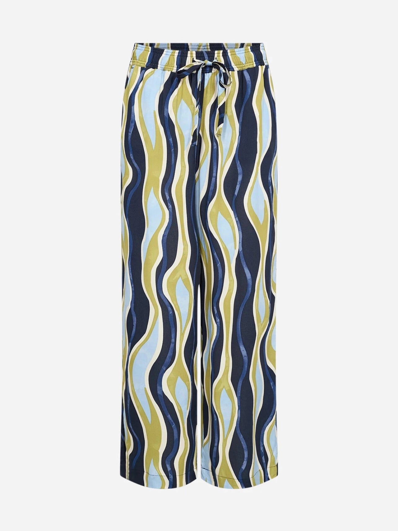 SC - CAMMI 3 - B Broek Wave Print - Castelijn mode