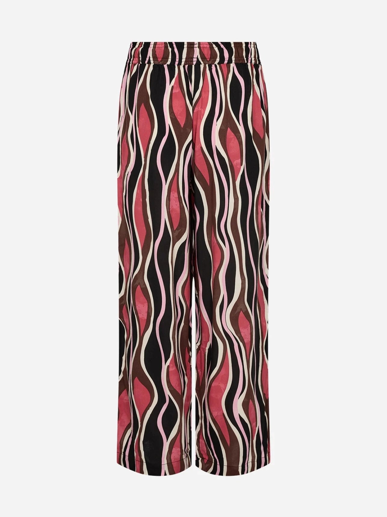 SC - CAMMI 3 - B Broek Wave print - Castelijn mode