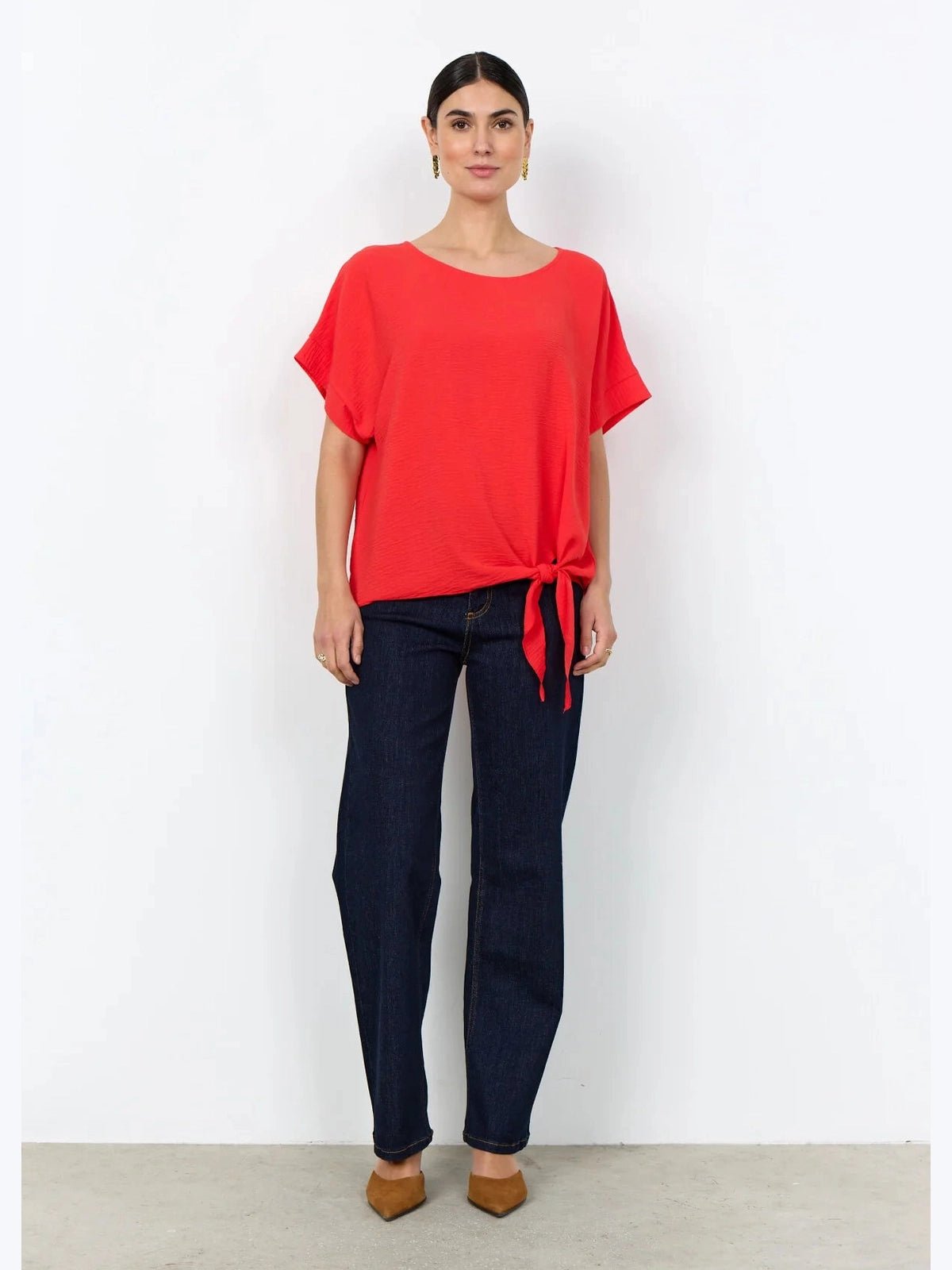 SC - CATH 7 Blouse rood - Castelijn mode