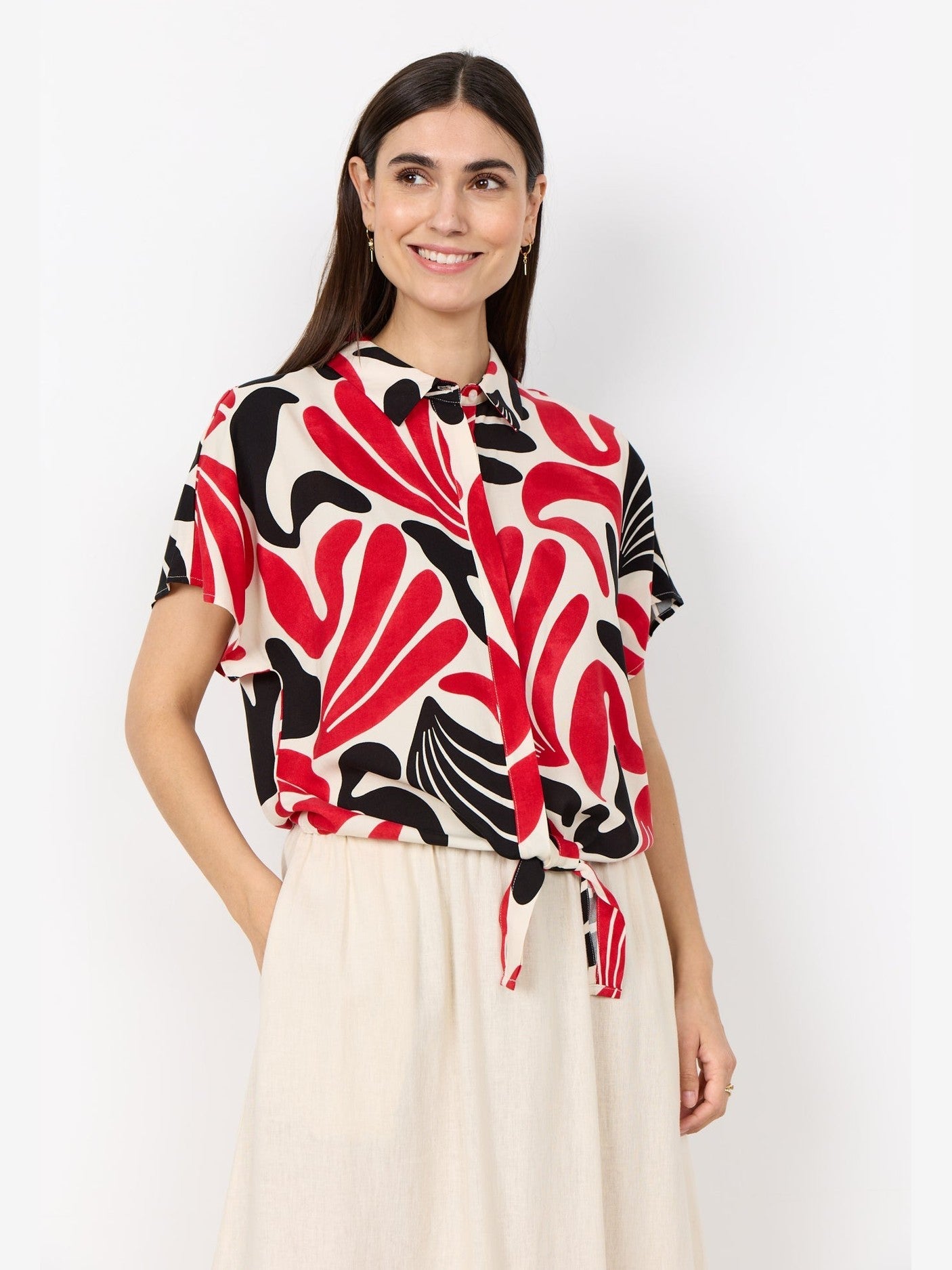 SC - FELDI 1 Shirt rood - Castelijn mode