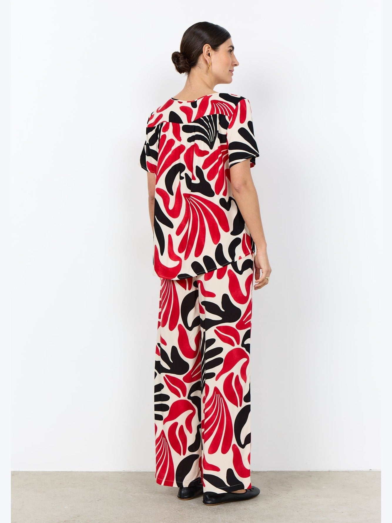 SC - FELDI 2 Blouse Rood - Castelijn mode