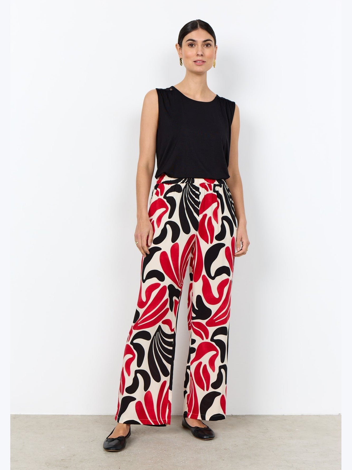 SC - FELDI 3 - C Broek rood - Castelijn mode