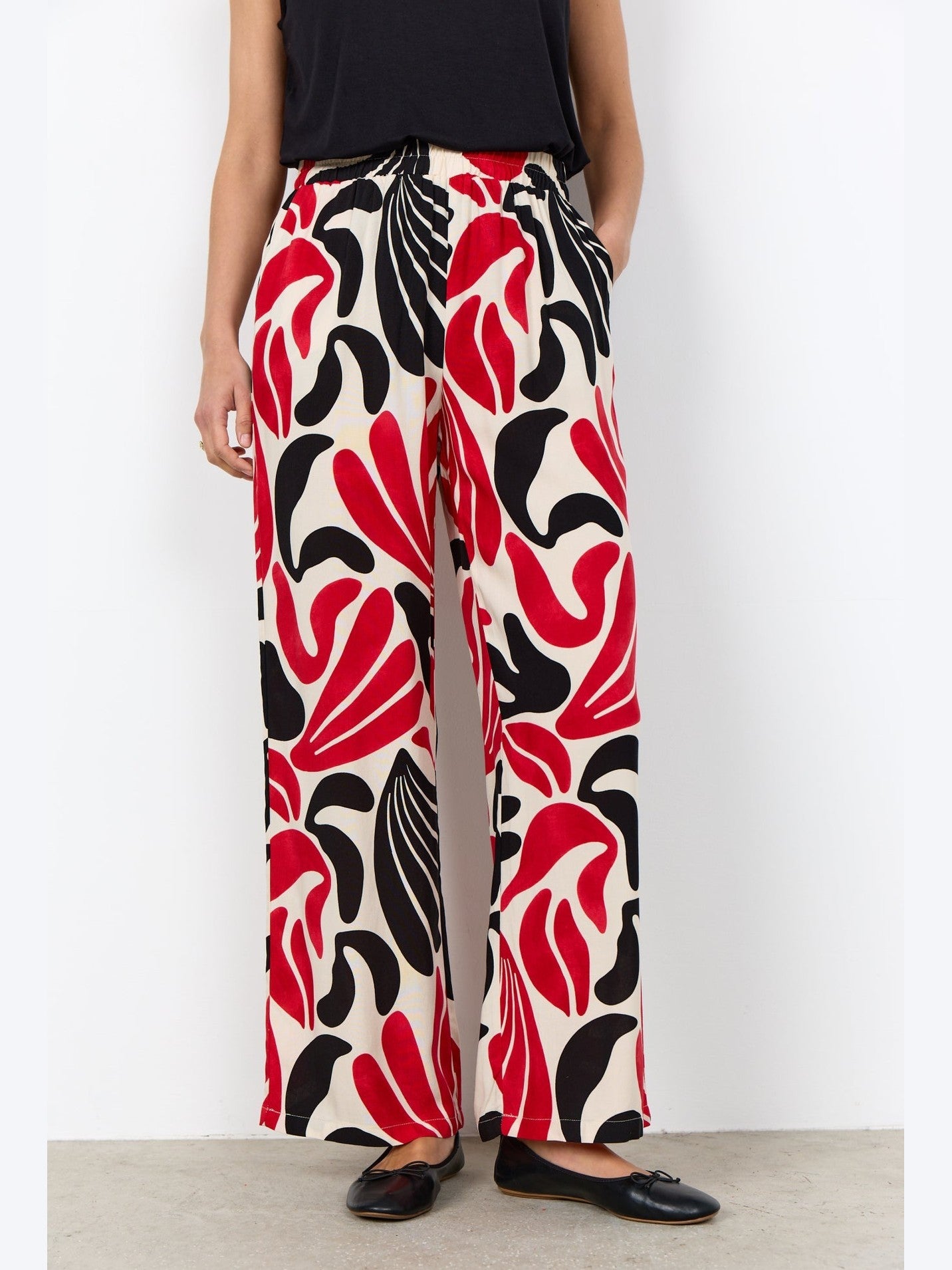 SC - FELDI 3 - C Broek rood - Castelijn mode