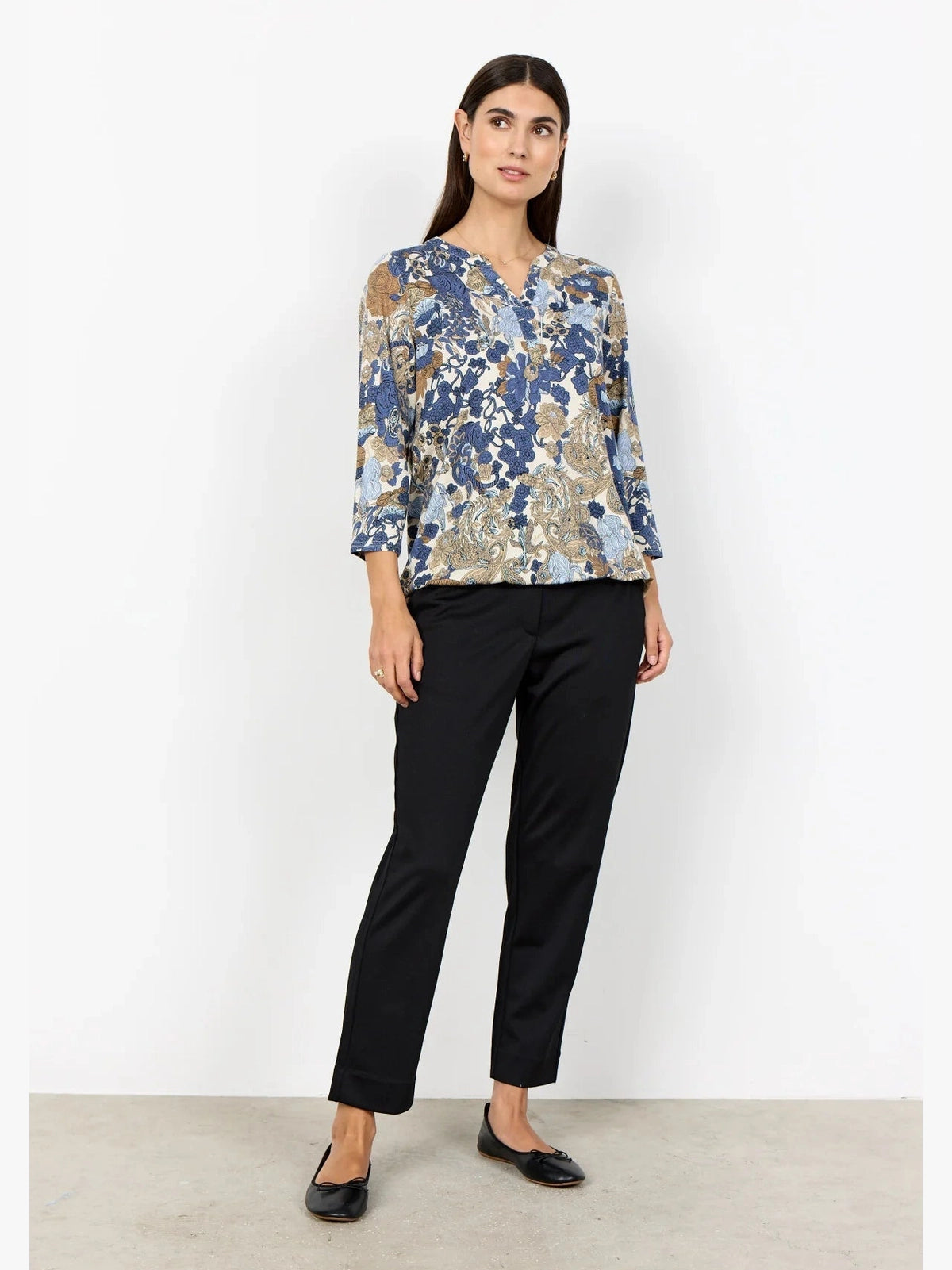 SC - FELICITY AOP 536 Blouse met print - Castelijn mode