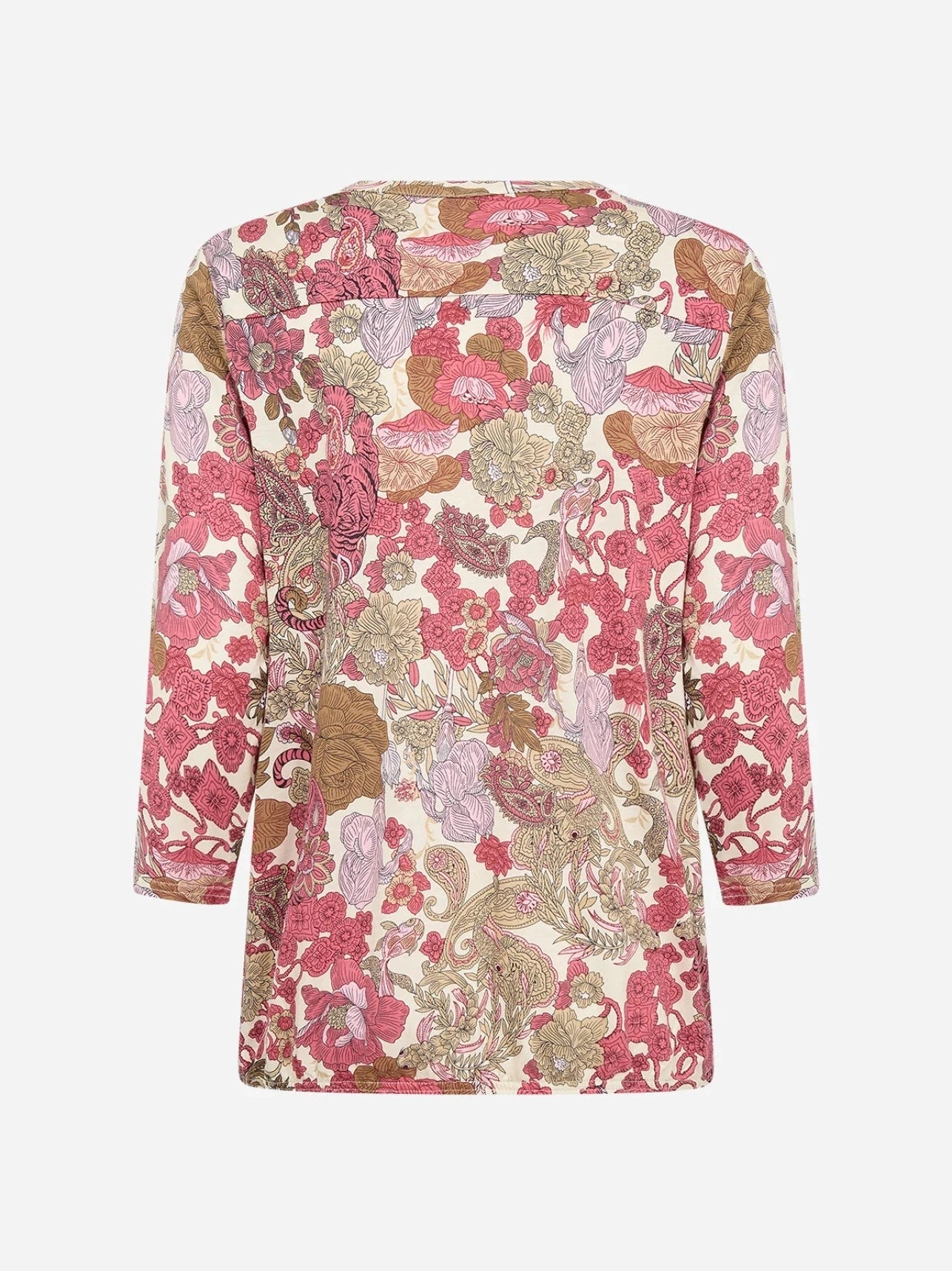 SC - FELICITY AOP 536 Blouse roze - Castelijn mode