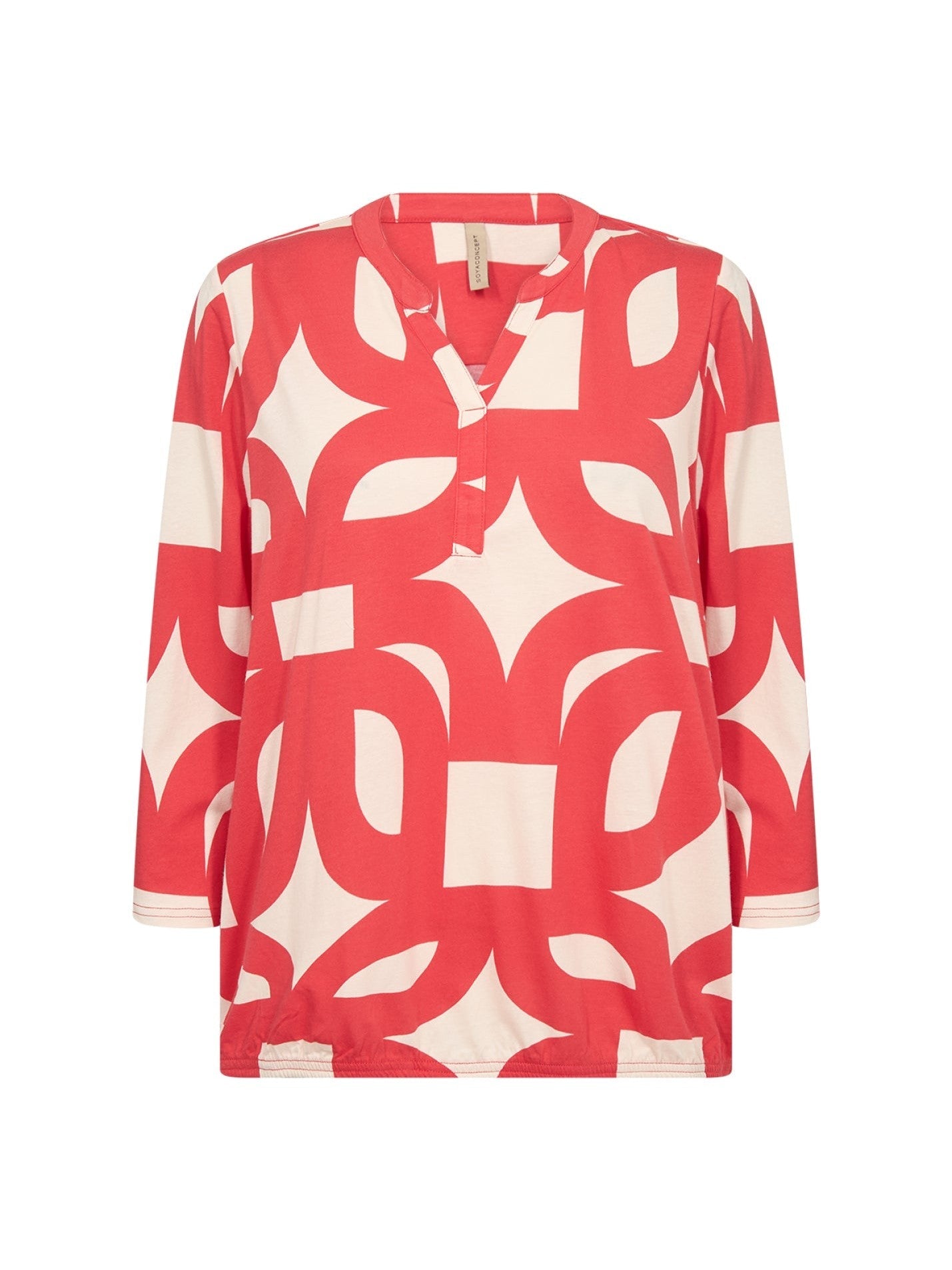 SC - FELICITY AOP 542 Blouse rood - Castelijn mode