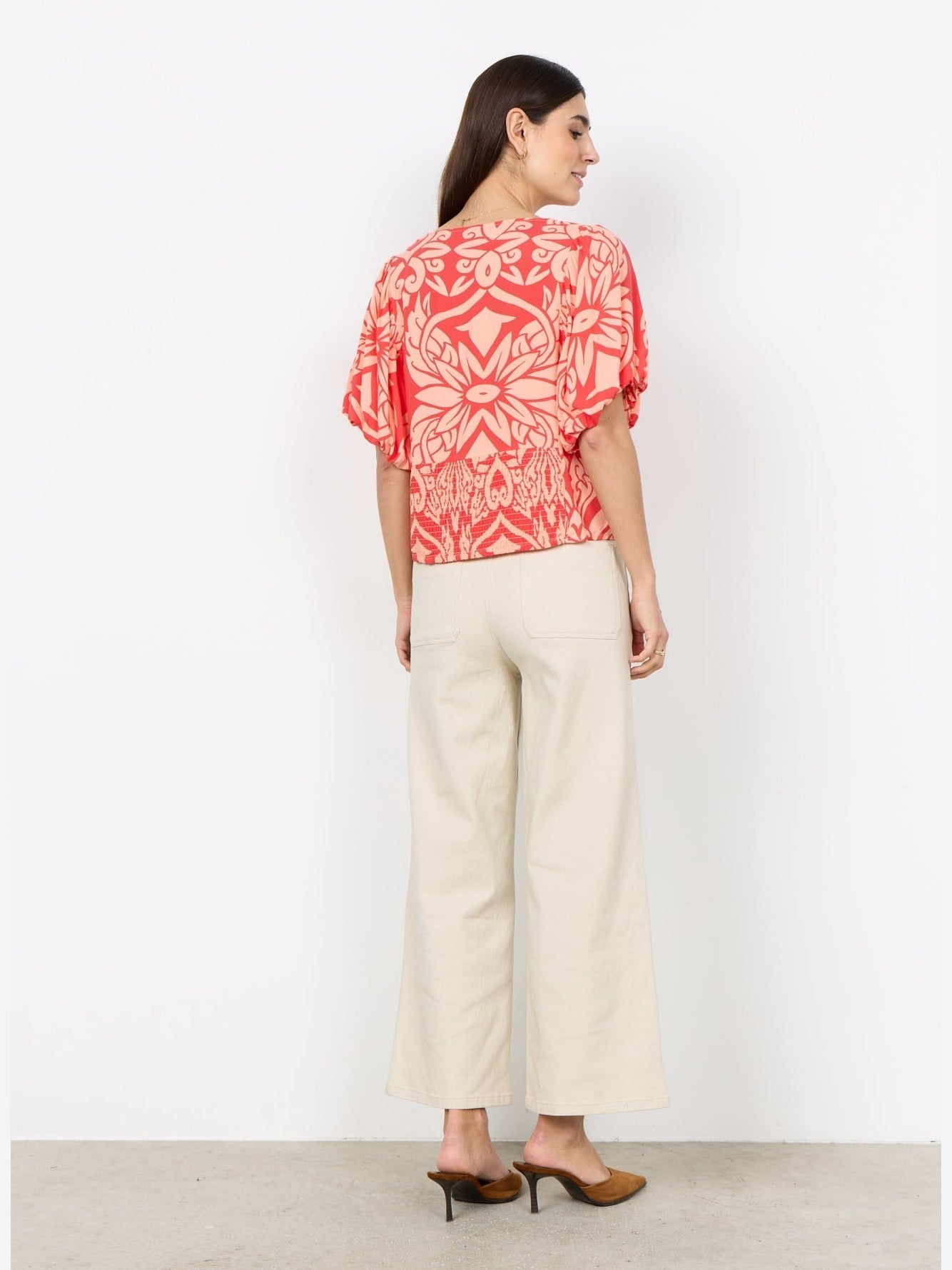 SC - FELONE 2 Blouse koraal - Castelijn mode