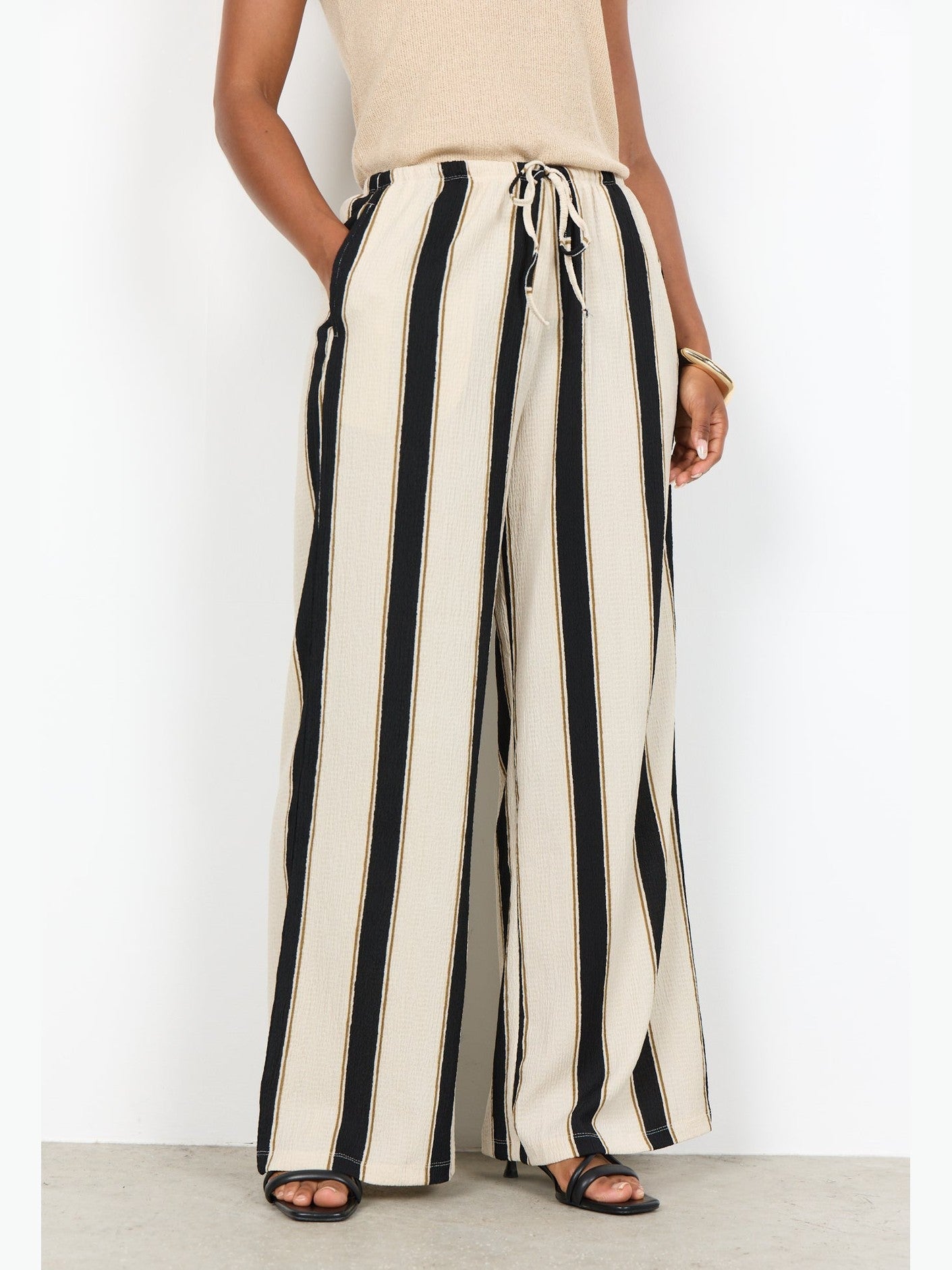 SC - FINJA 2 Broek crème - Castelijn mode