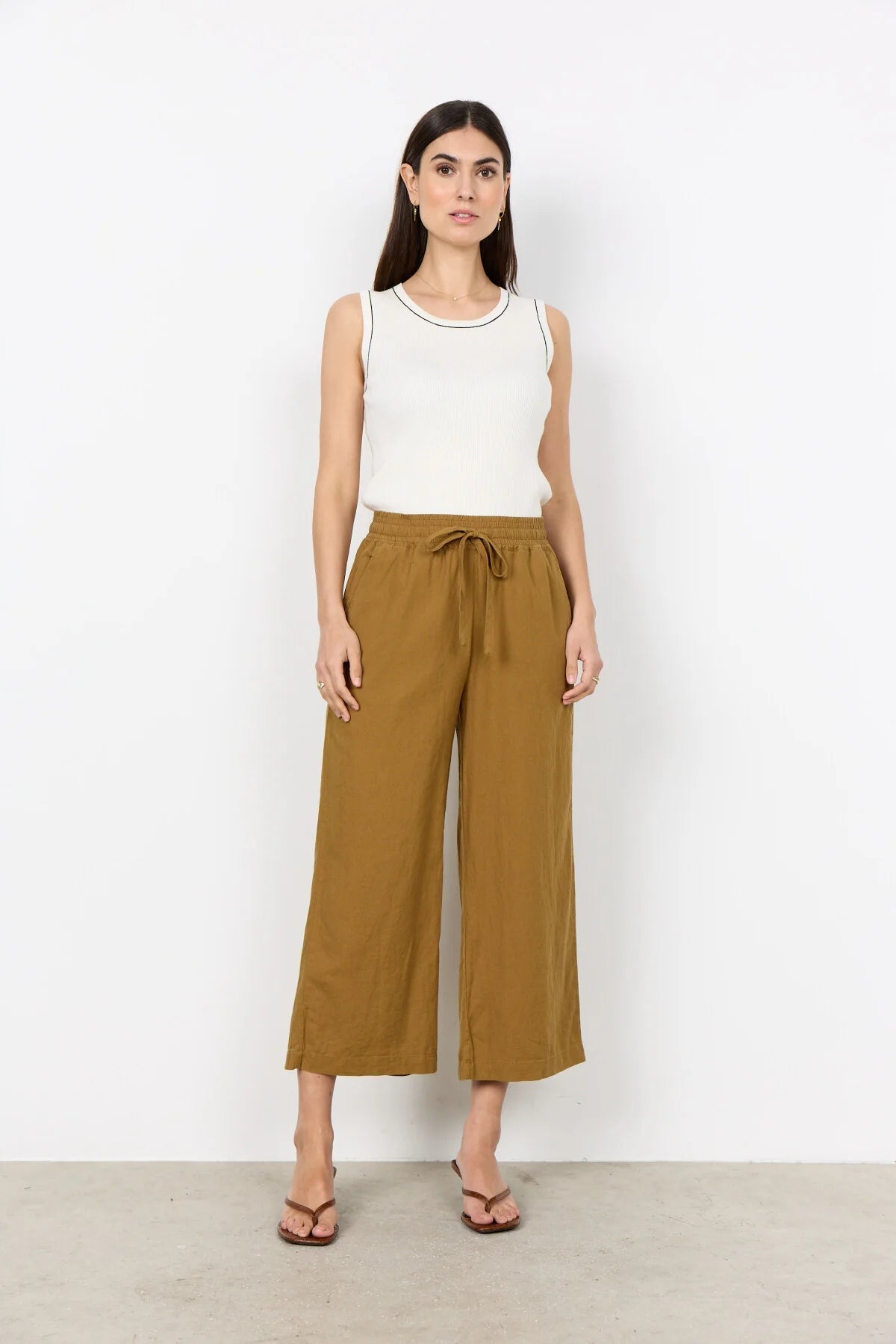 SC - INA 12 - C Broek olijf - Castelijn mode