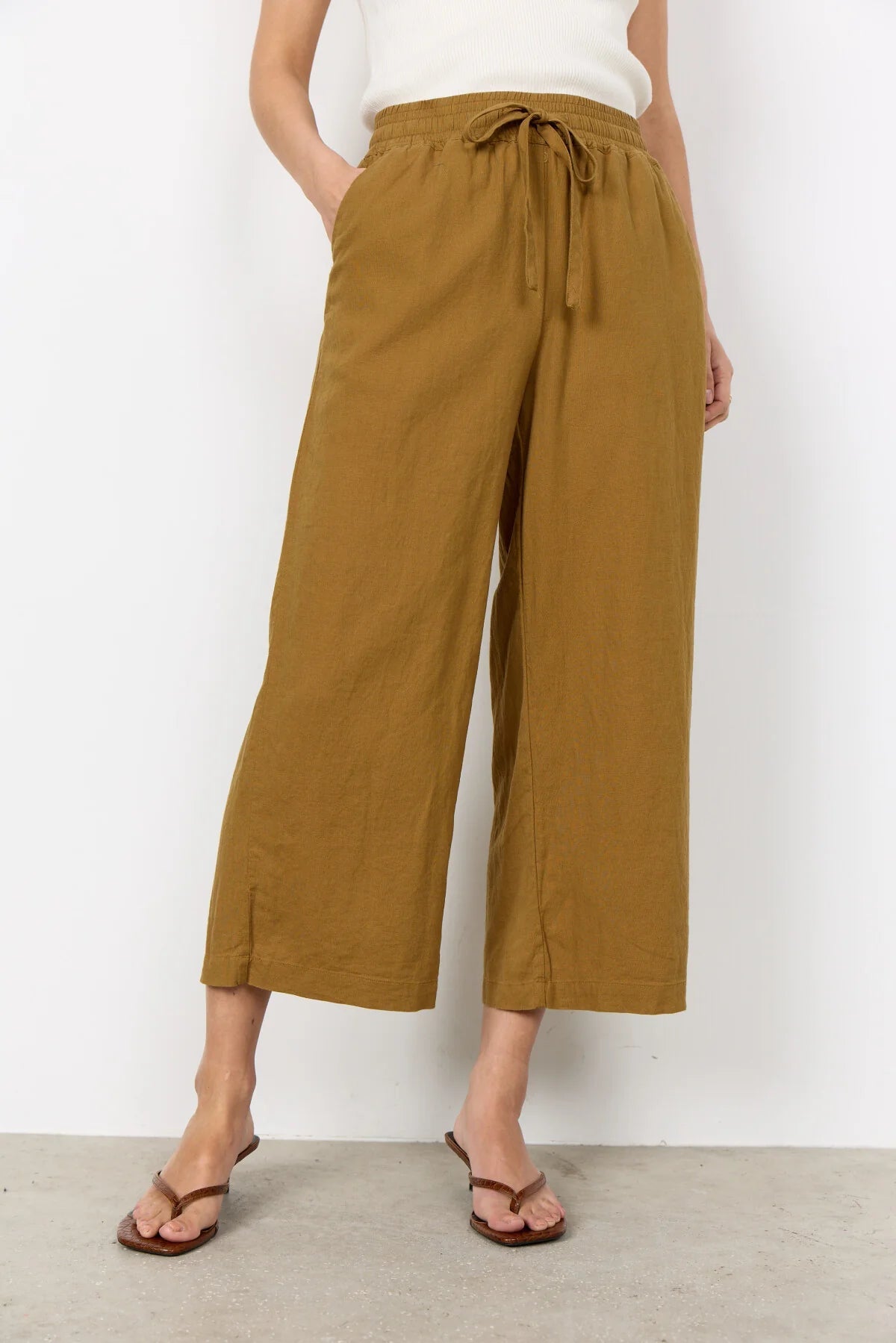 SC - INA 12 - C Broek olijf - Castelijn mode