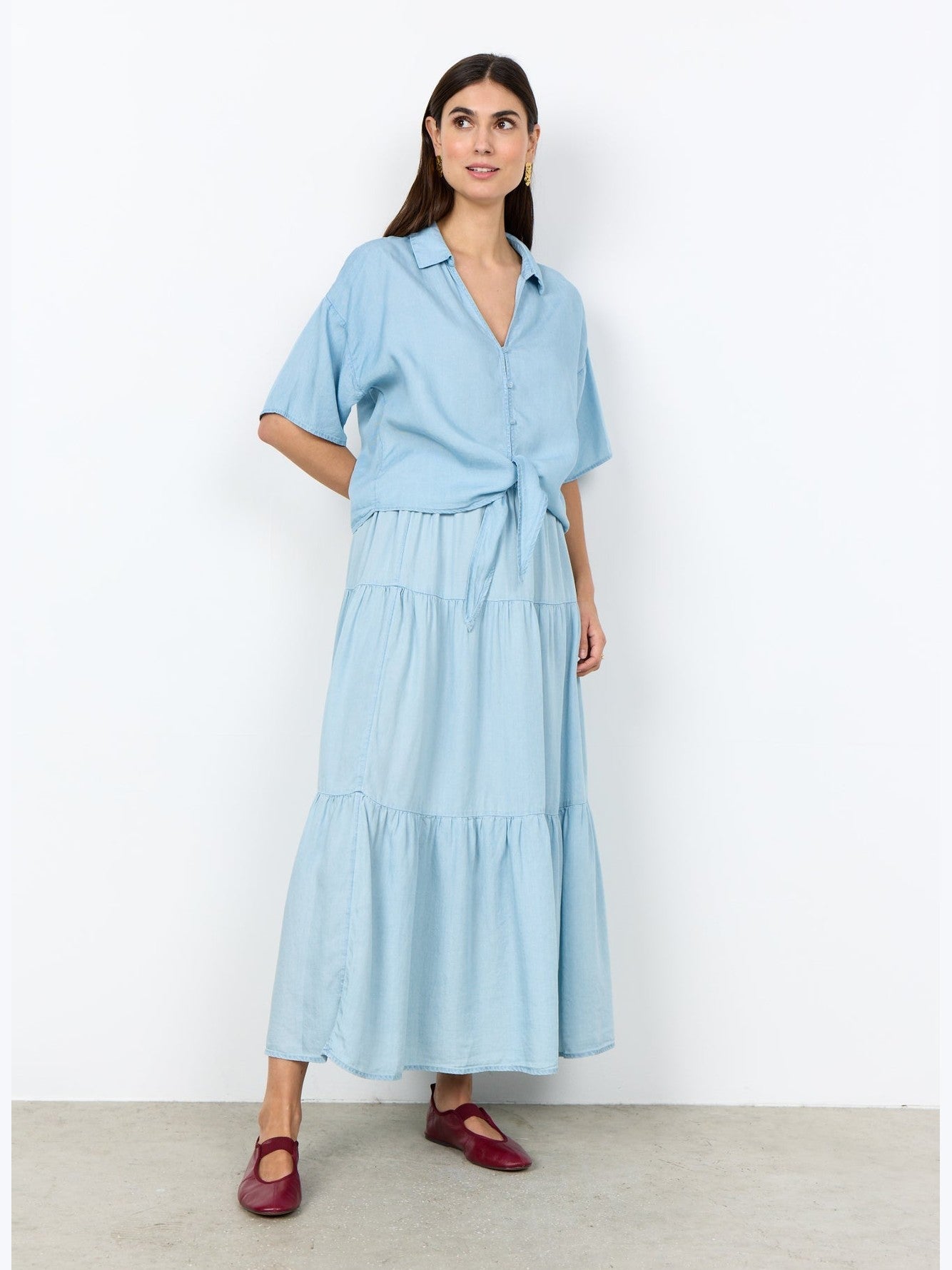 SC - LIV 65 Blouse lichtblauw - Castelijn mode