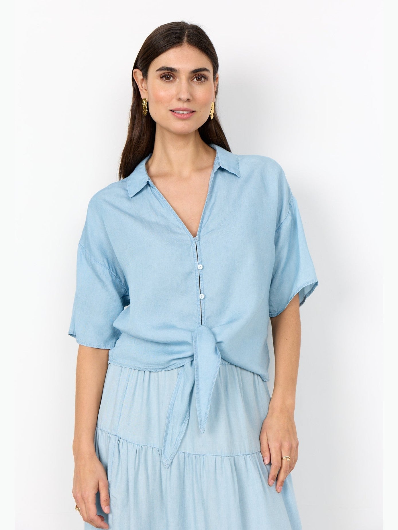 SC - LIV 65 Blouse lichtblauw - Castelijn mode