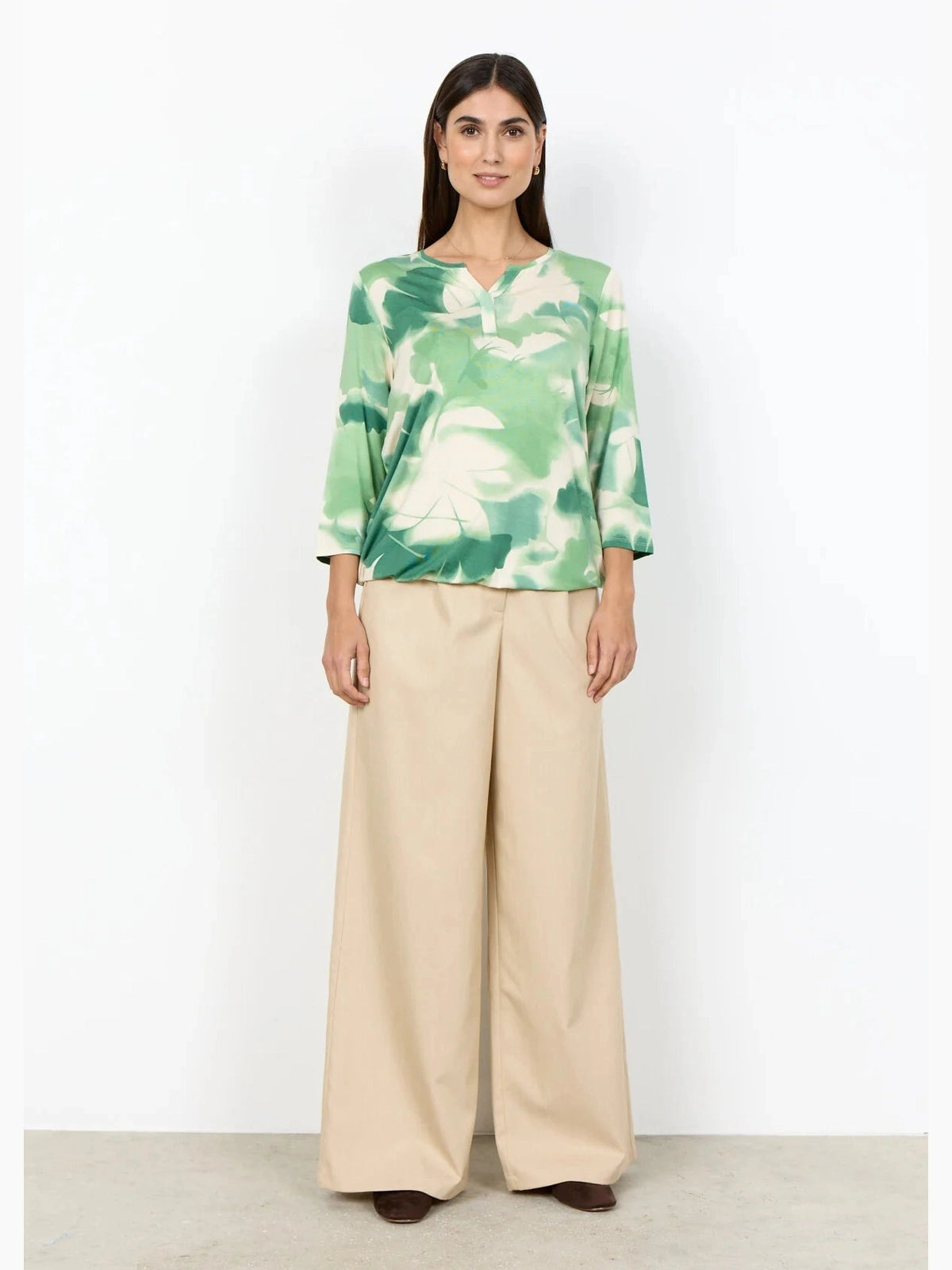 SC - MARICA AOP 351 Blouse groen - Castelijn mode