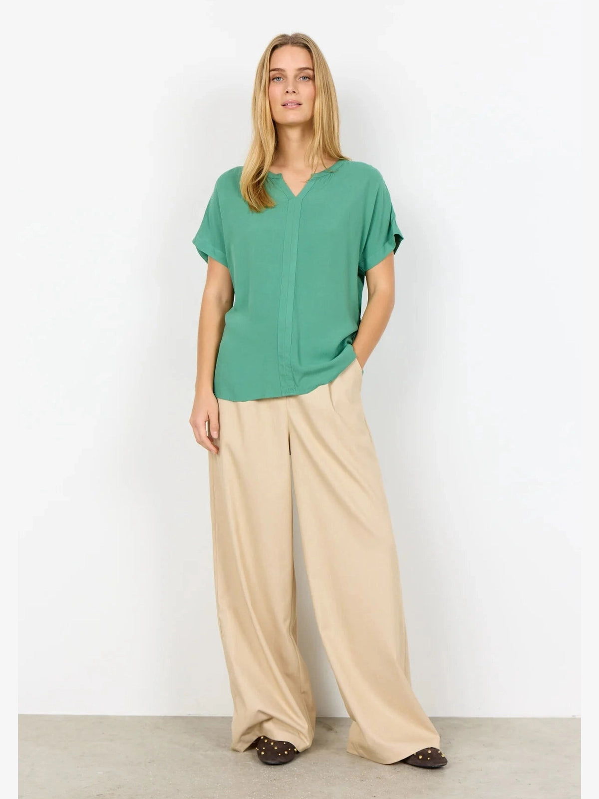 SC - RADIA 9 Blouse groen - Castelijn mode