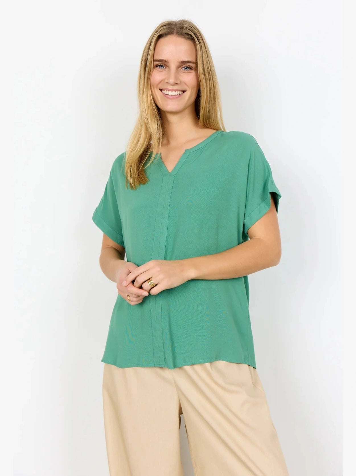 SC - RADIA 9 Blouse groen - Castelijn mode