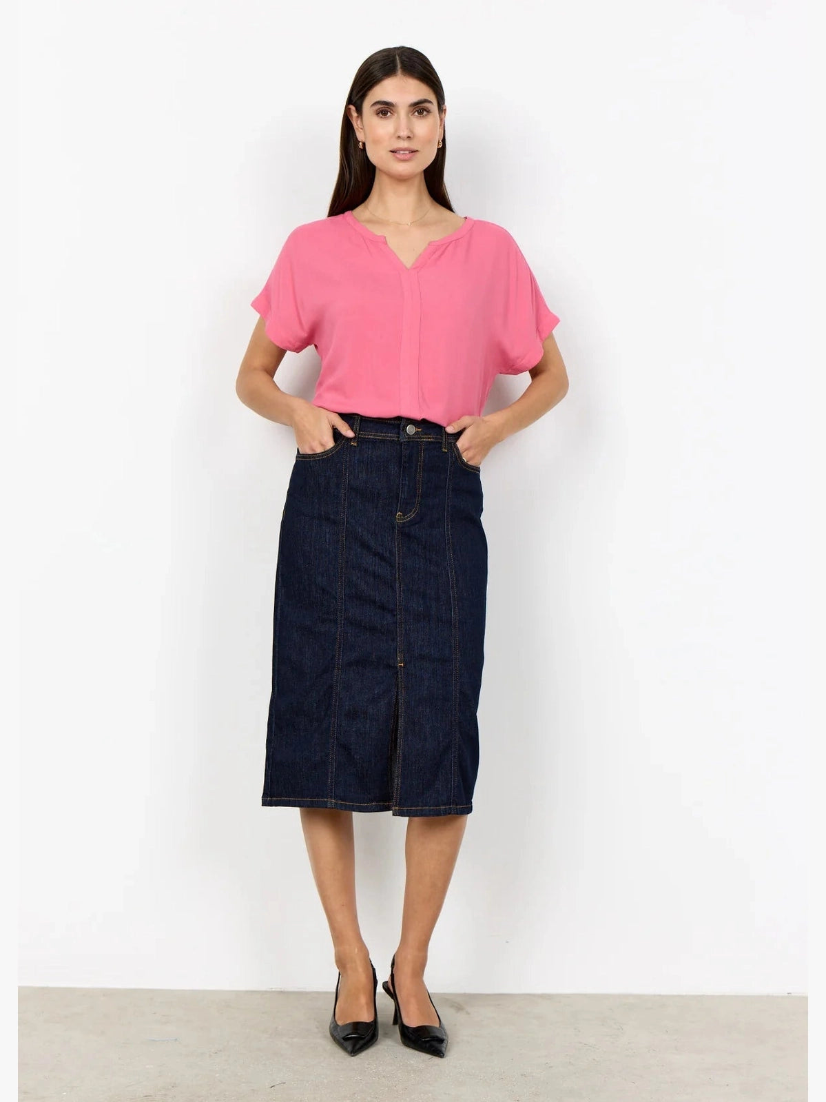SC - RADIA 9 Blouse roze - Castelijn mode