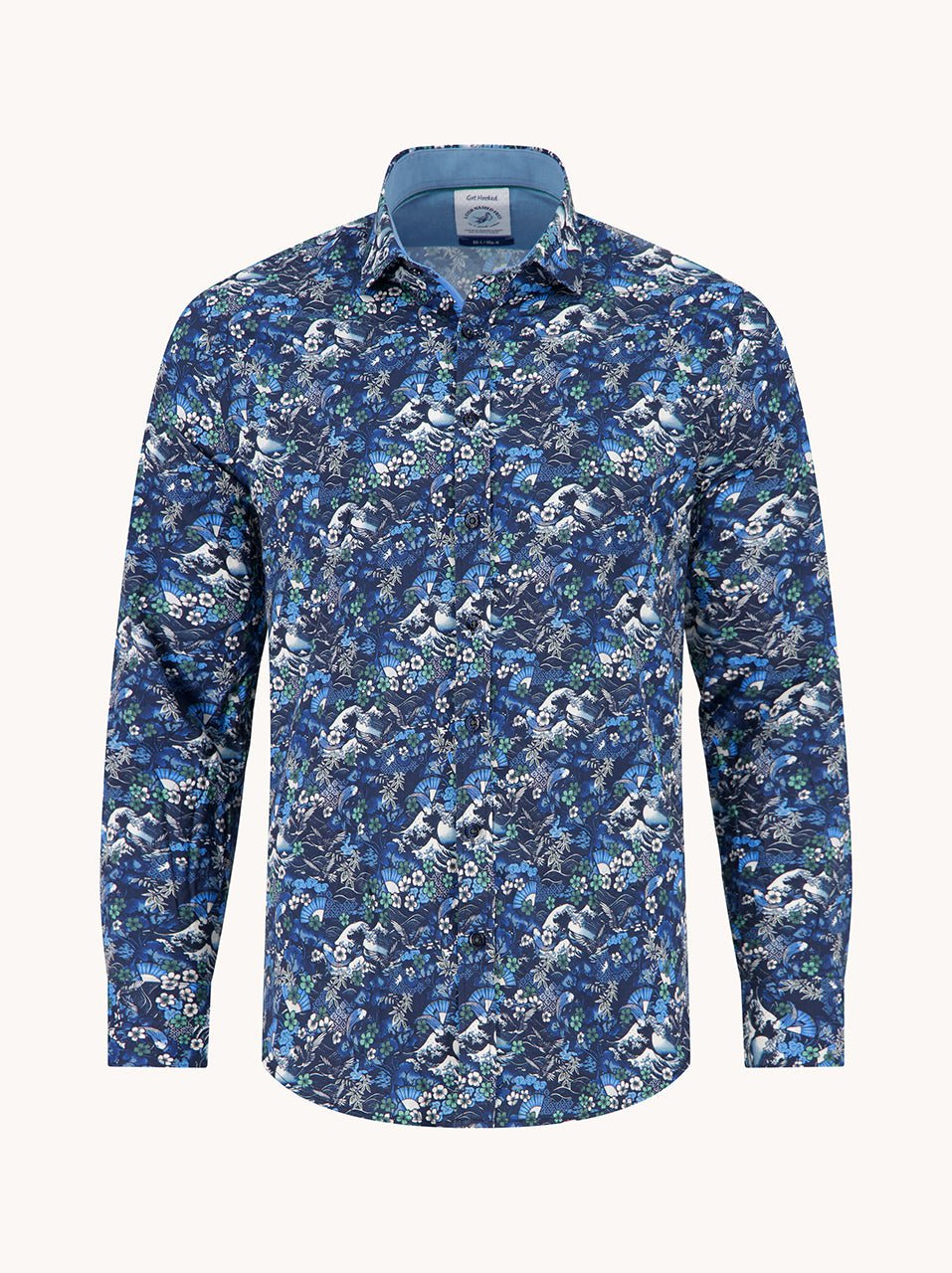 Shirt Japanese Story Blauw - Castelijn mode