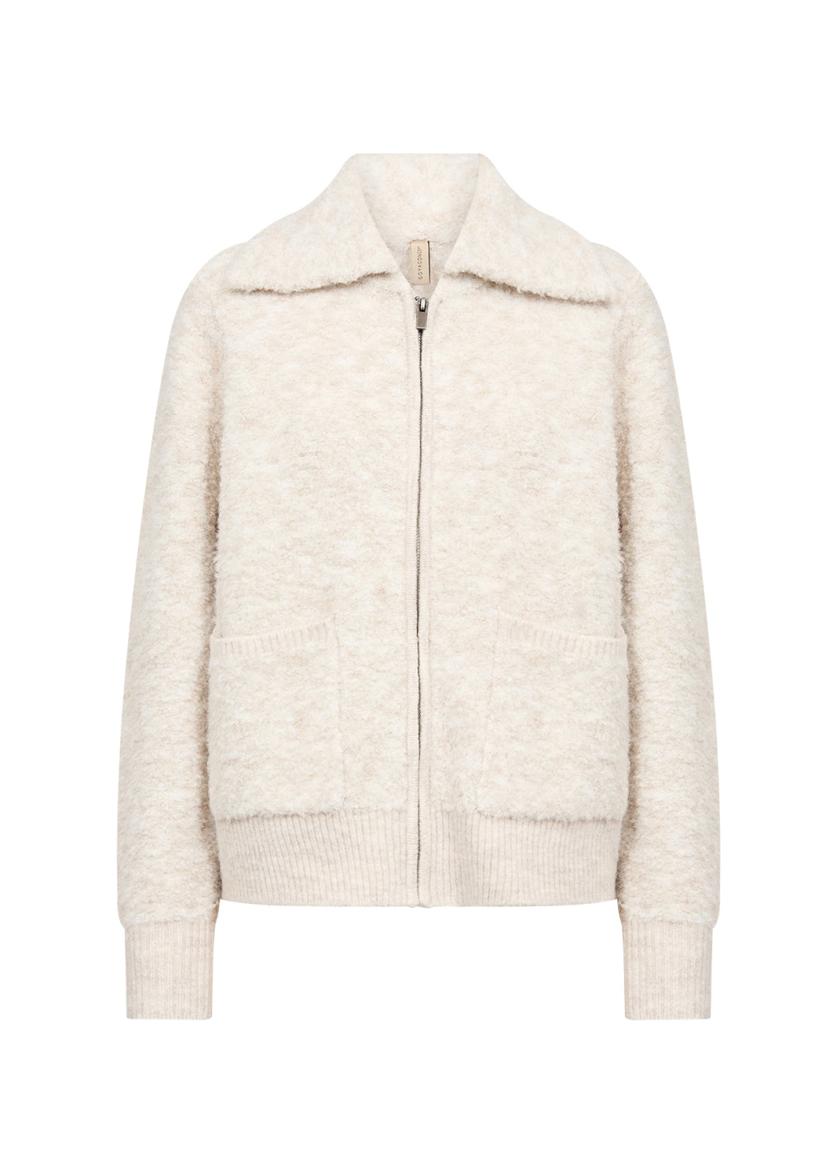 Venche Vest Rits Zand
