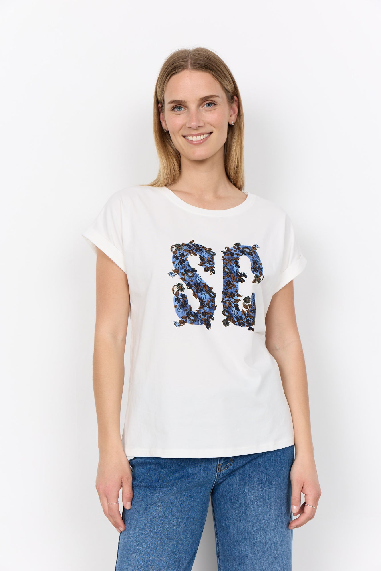 Rina T Shirt Wit
