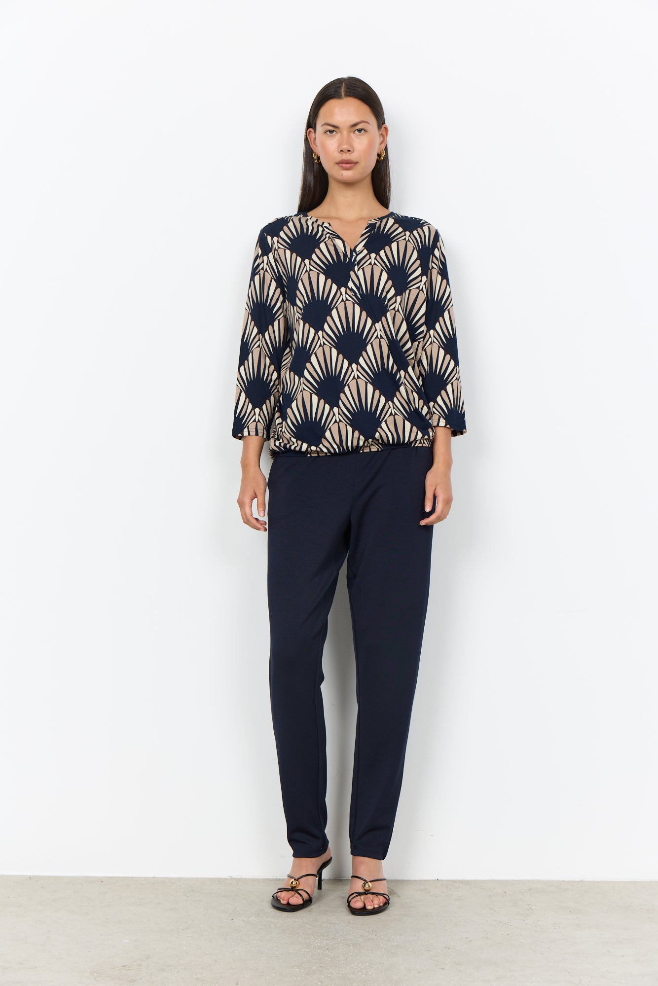 Felicity Blouse Donkerblauw