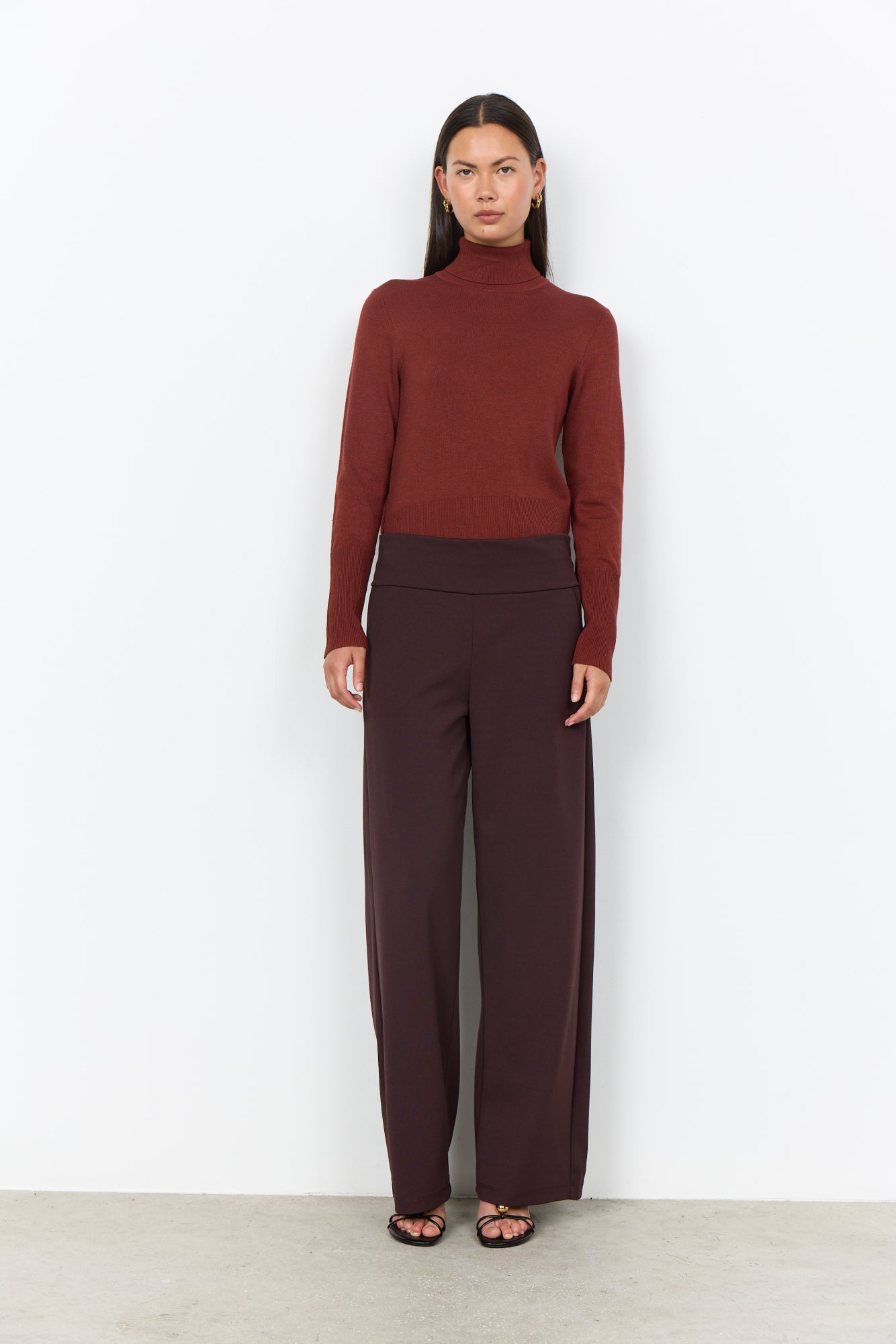 Siham Broek Donkerbruin