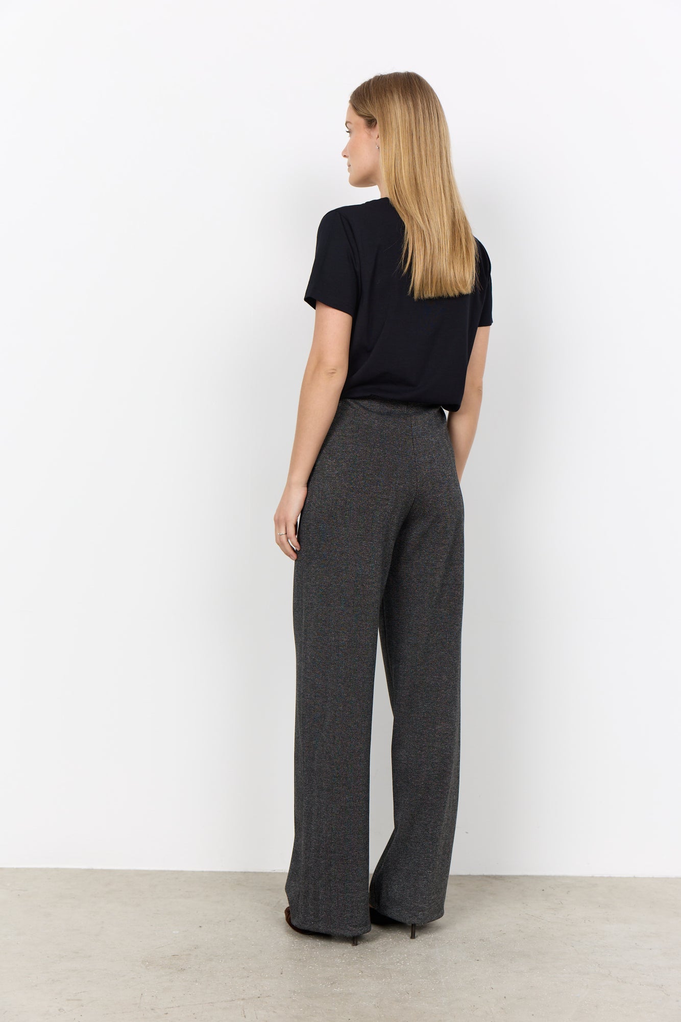 Hebe Broek Grijs Gemêleerd