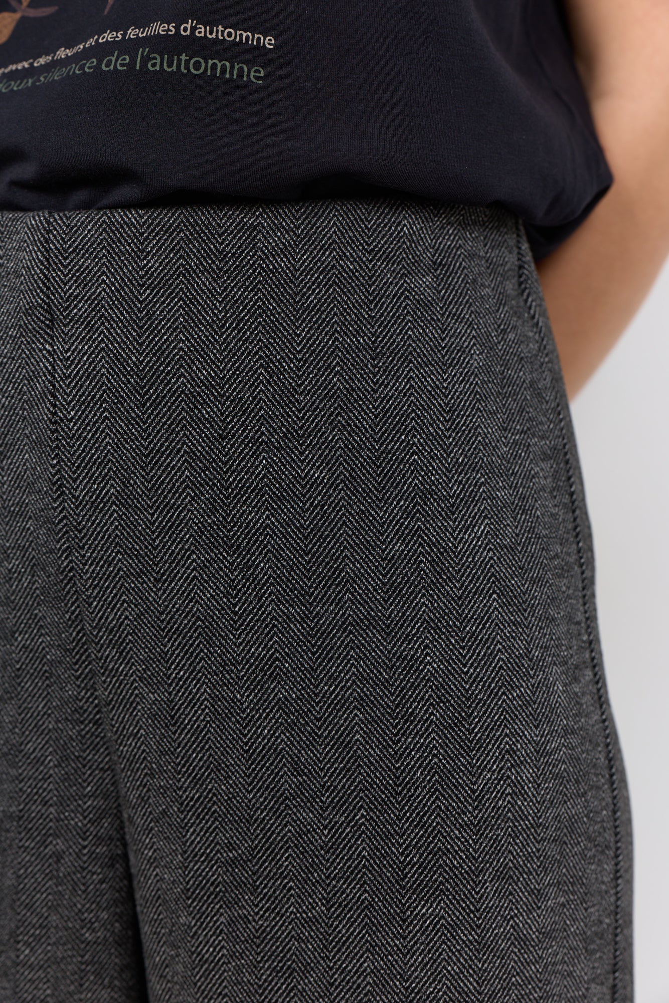 Hebe Broek Grijs Gemêleerd