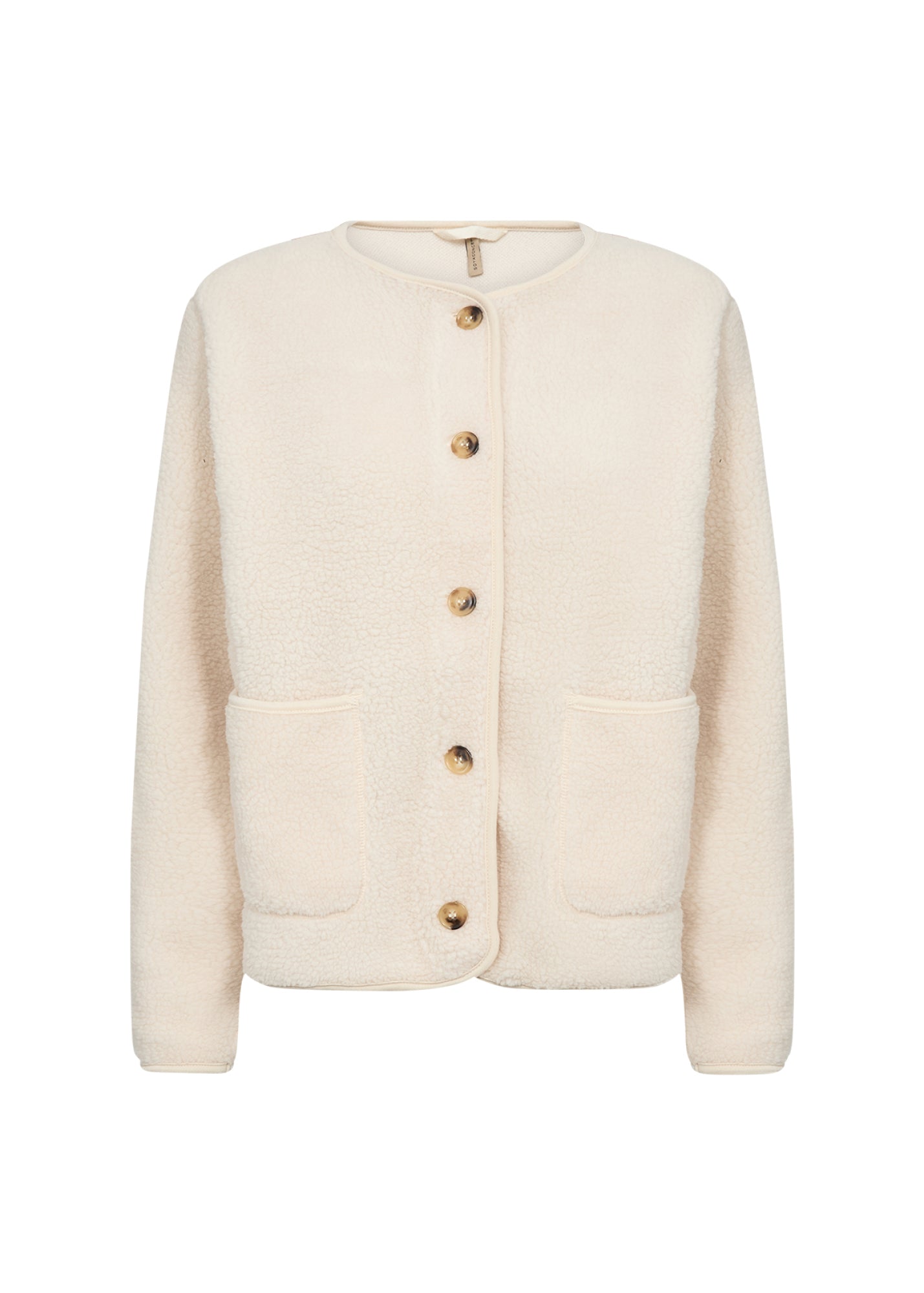 Onyx Teddy Vest Créme