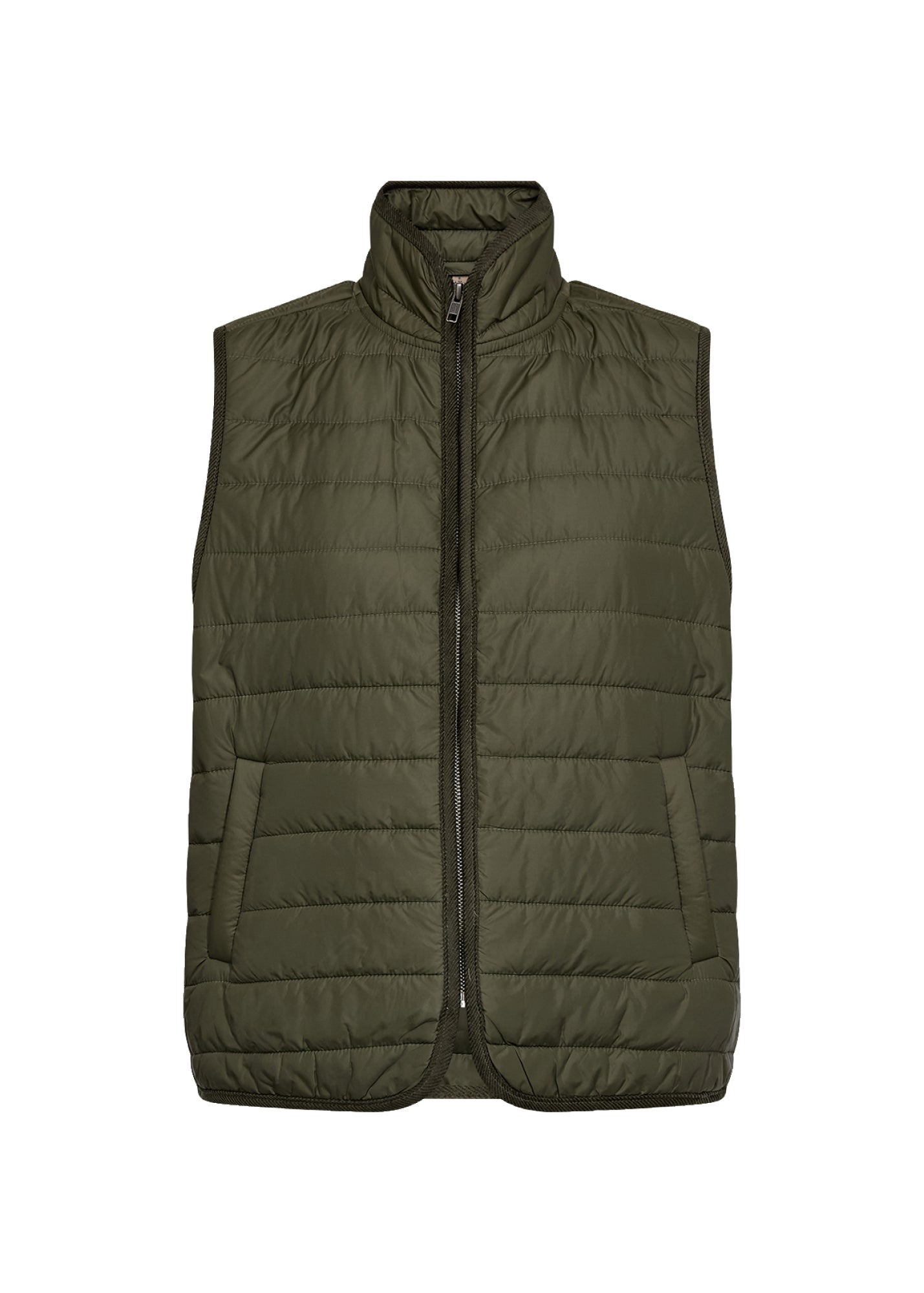 Benete Bodywarmer Donkergroen