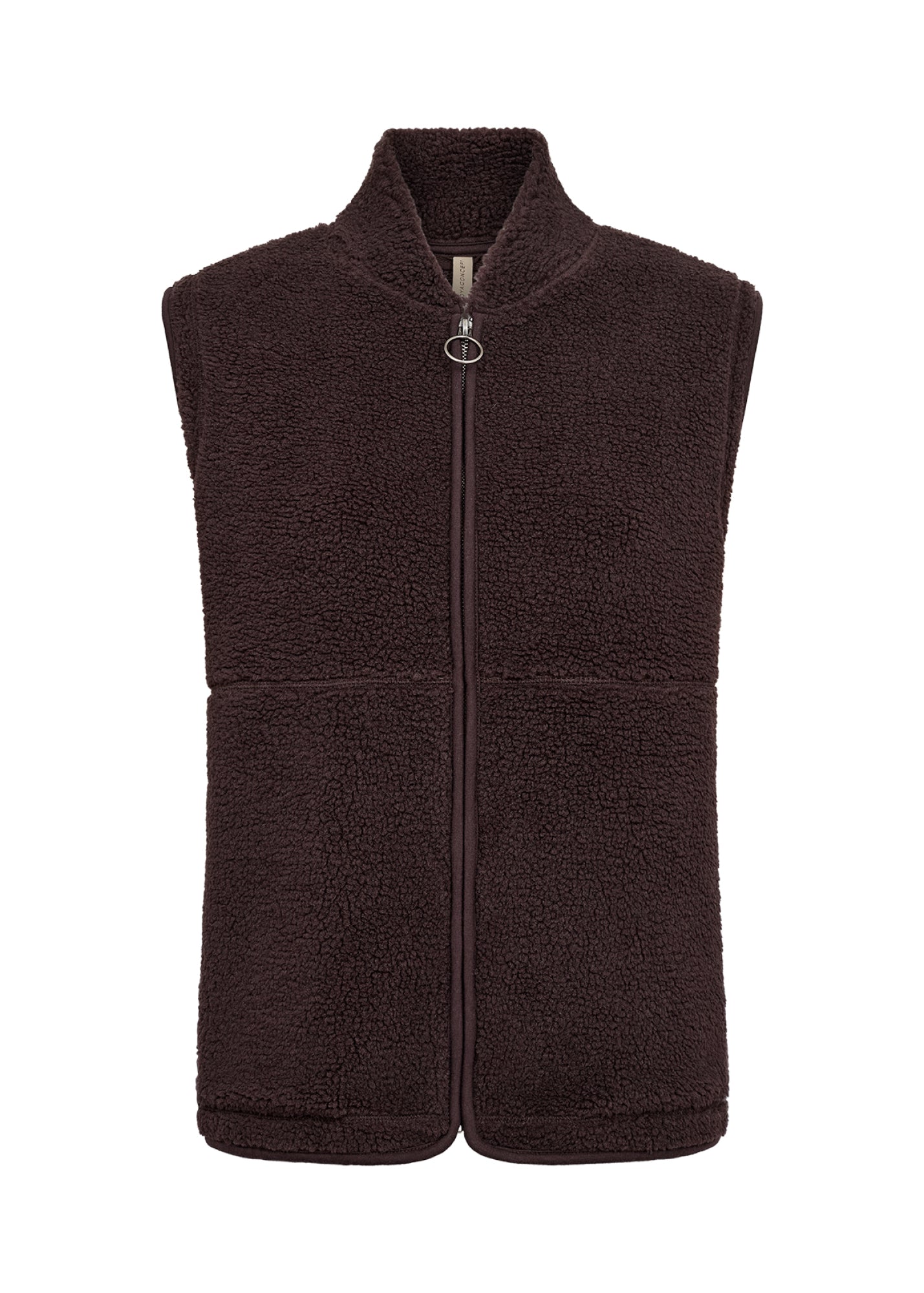 Onyx Teddy Gilet Donkerbruin