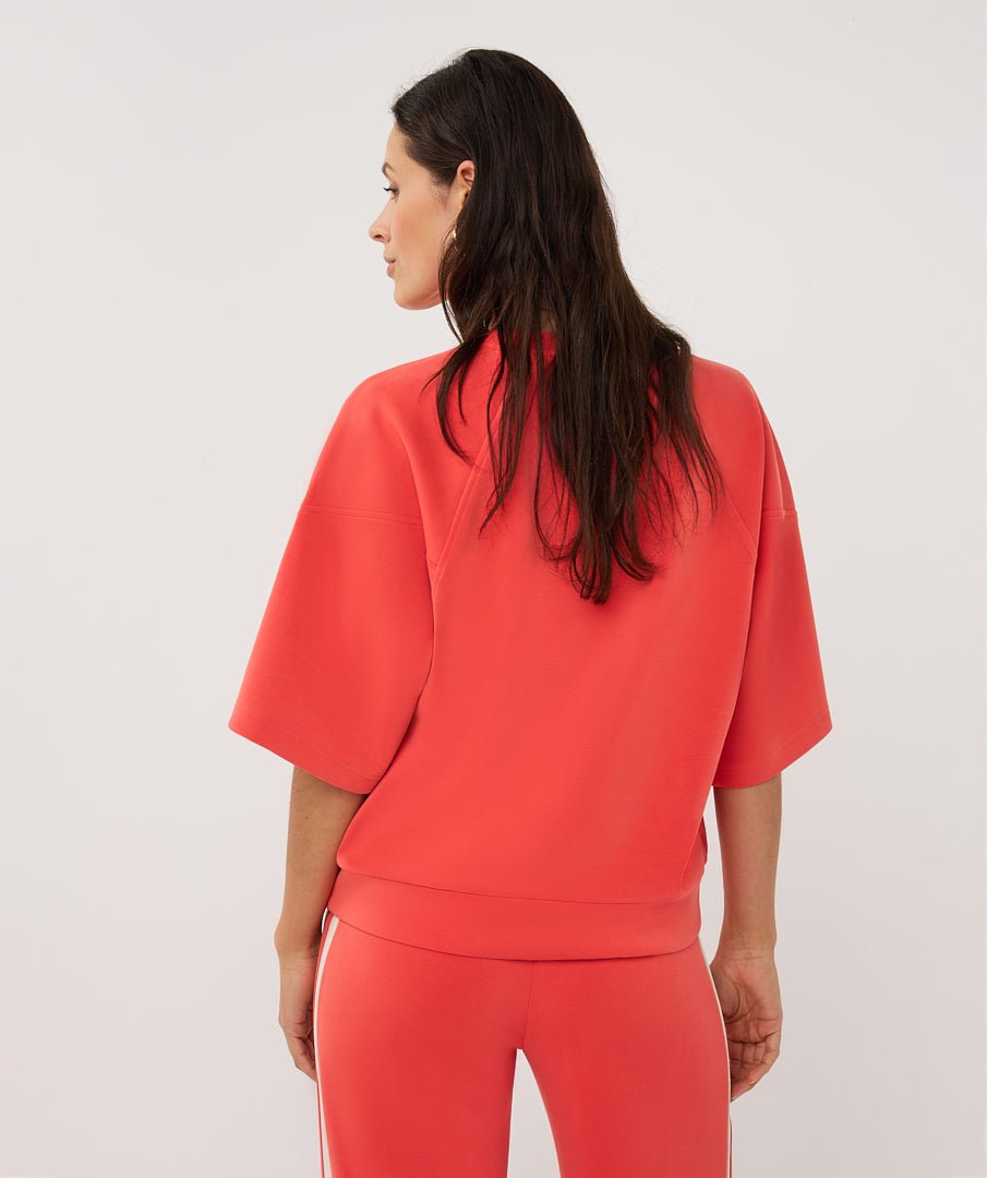 SP26.05007 Sweater koraal - Castelijn mode