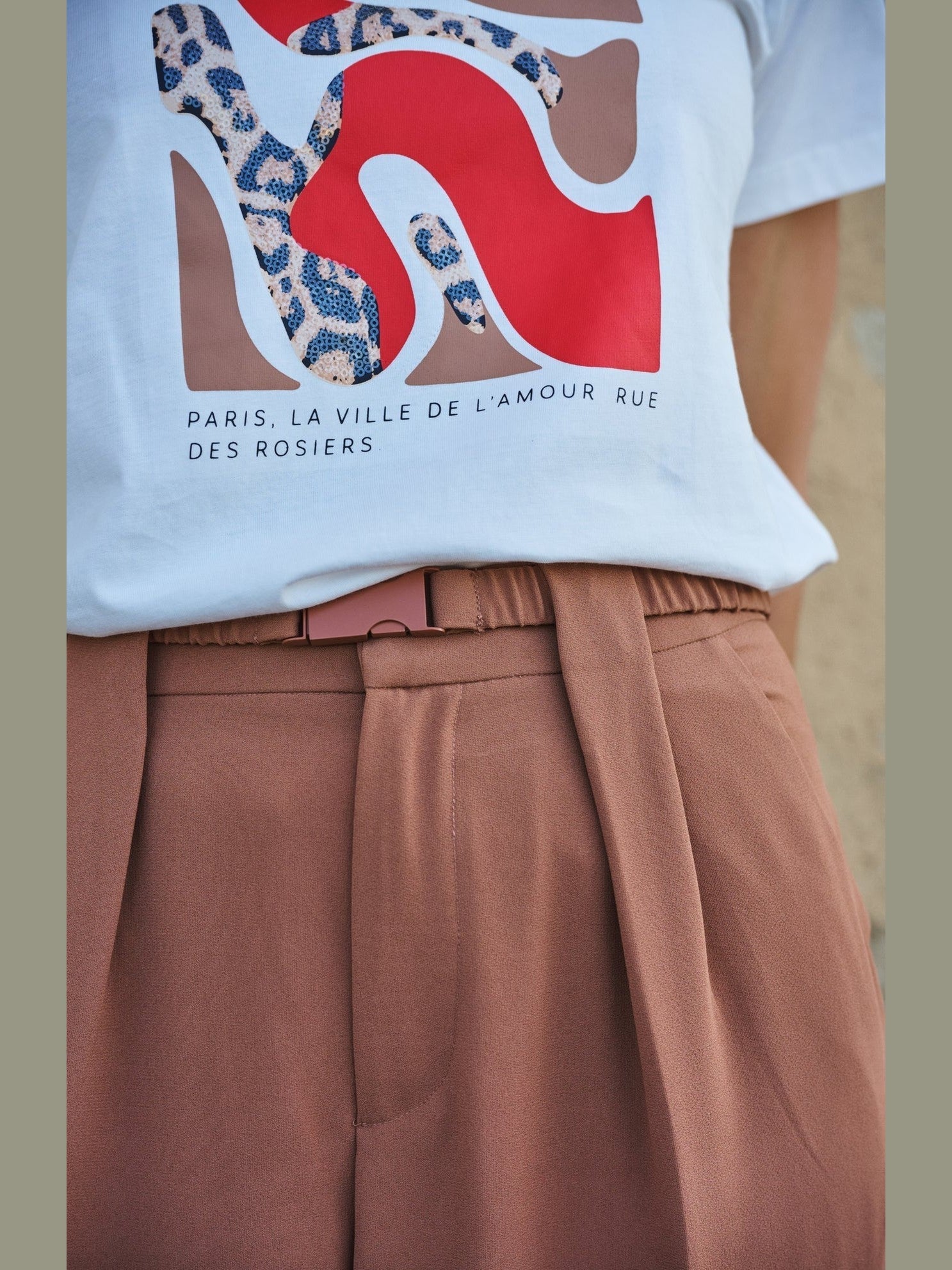 SP26.05014 T-shirt met print - Castelijn mode