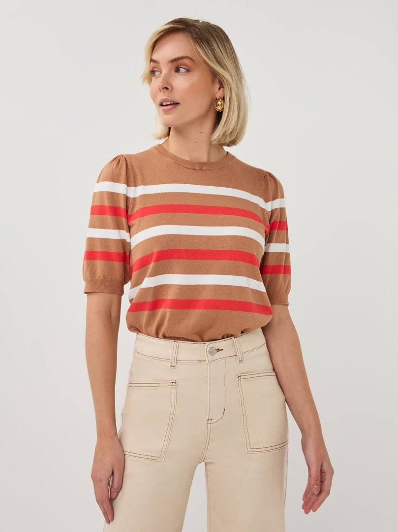 SP26.07010 Sweater gestreept - Castelijn mode