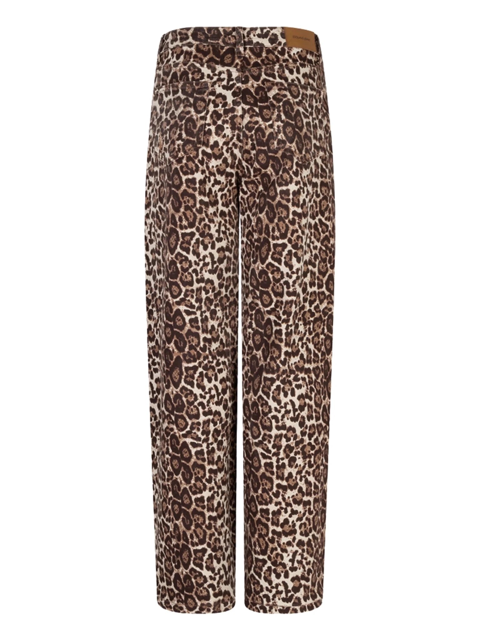 SP26.12001 jeans luipaard print - Castelijn mode