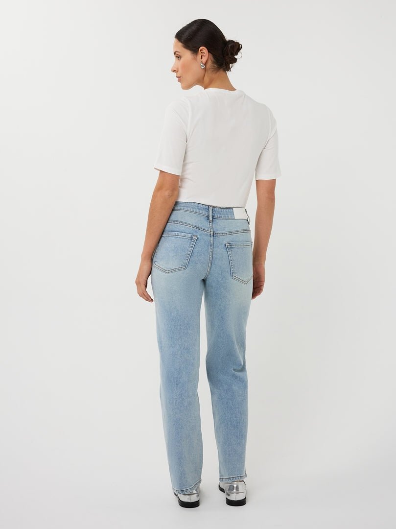 SP26.12009 Jeans met borduursel - Castelijn mode