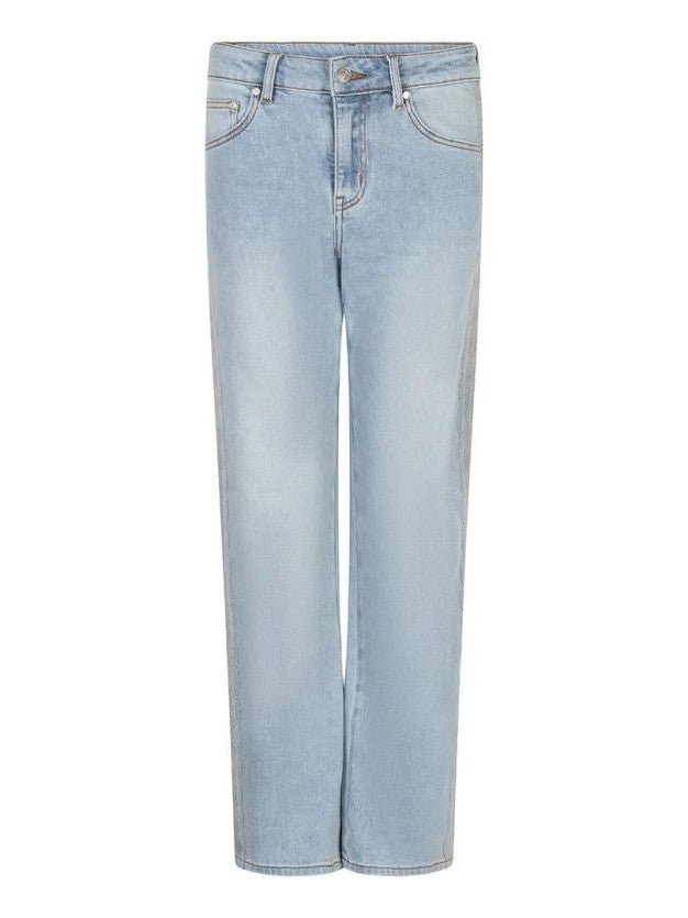 SP26.12009 Jeans met borduursel - Castelijn mode