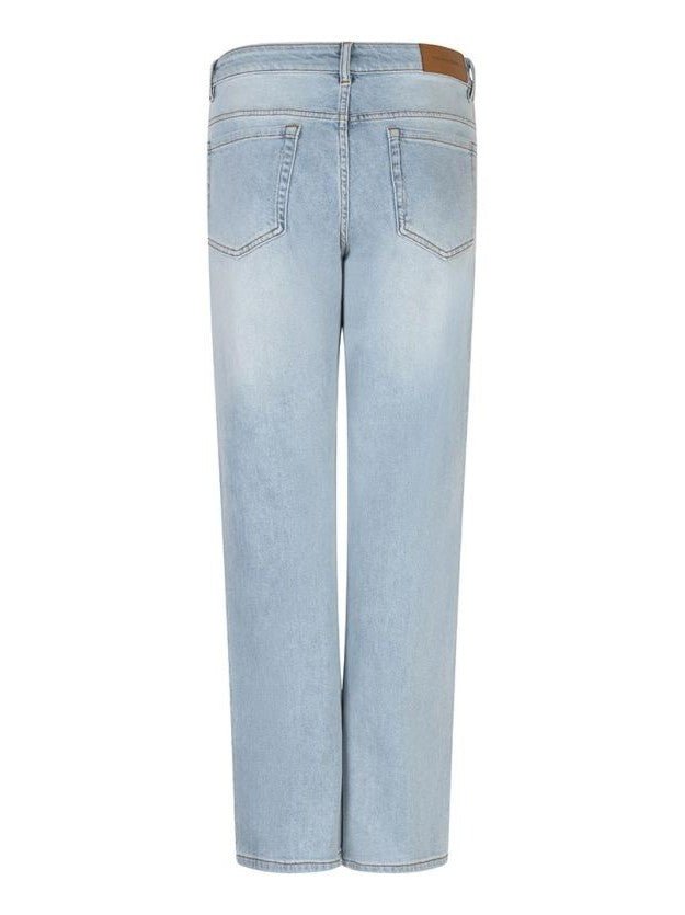 SP26.12009 Jeans met borduursel - Castelijn mode