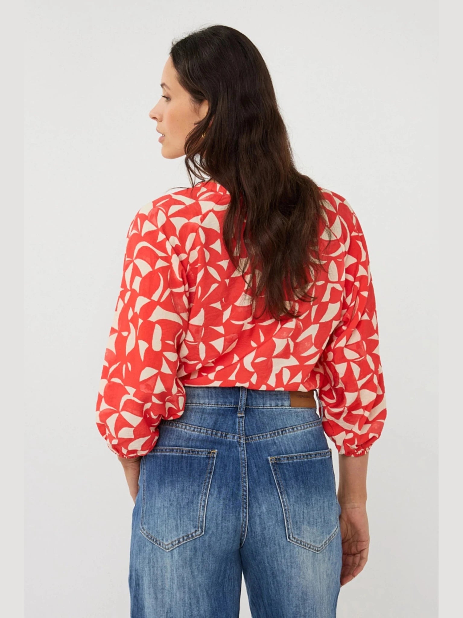SP26.14003 Blouse met print - Castelijn mode