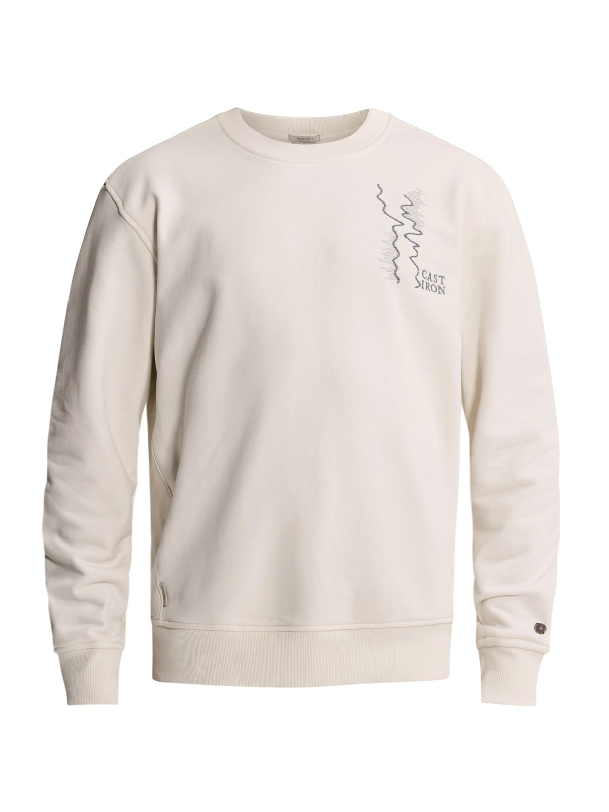 Sweater Artwork Gebroken Wit - Castelijn mode