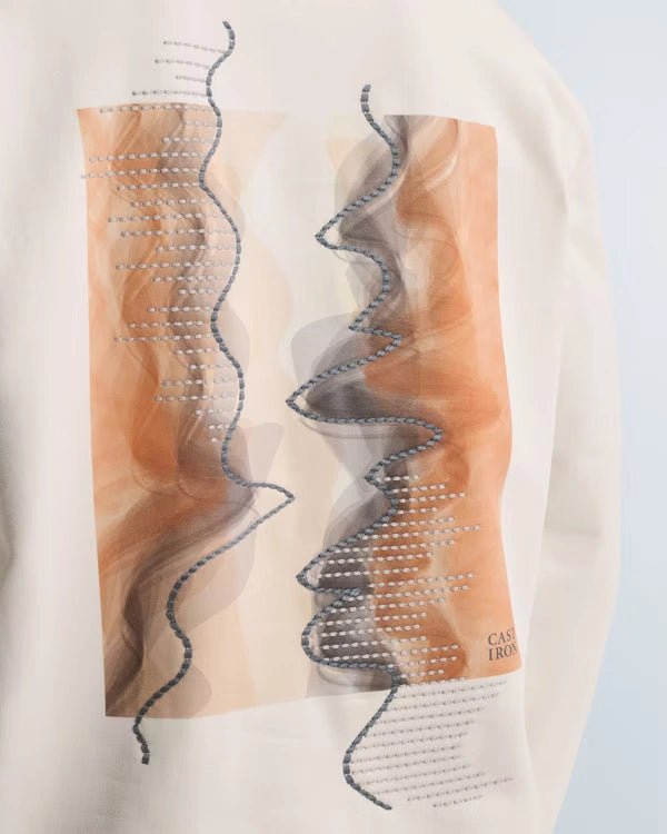 Sweater Artwork Gebroken Wit - Castelijn mode