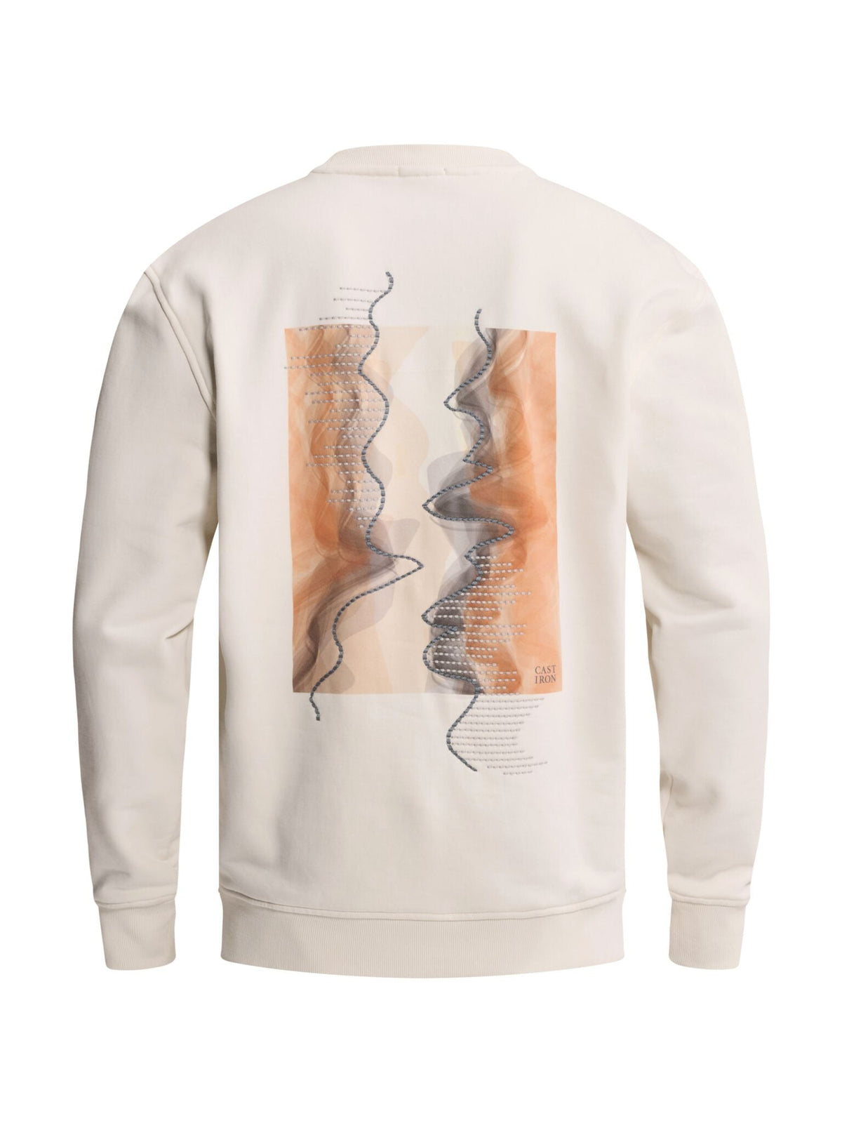 Sweater Artwork Gebroken Wit - Castelijn mode