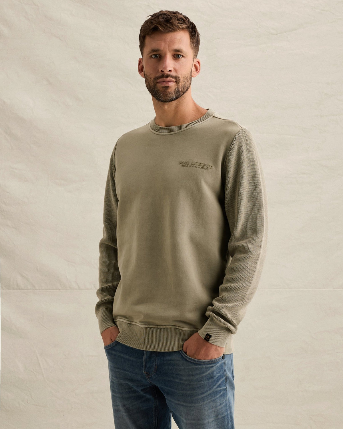 Sweater Crewneck Groen - Castelijn mode