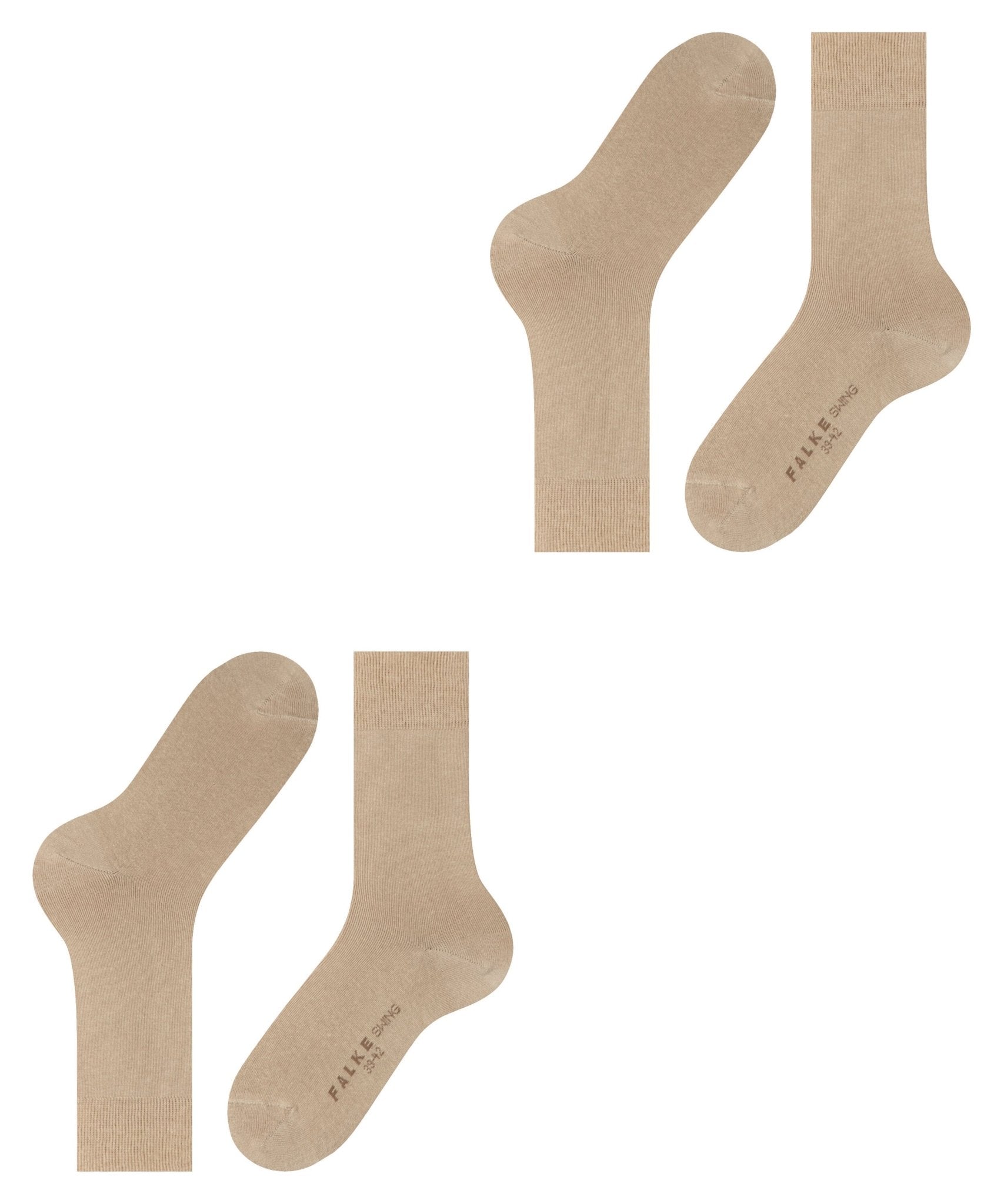 Swing 2 - Pack Heren Sokken Sand - Castelijn mode