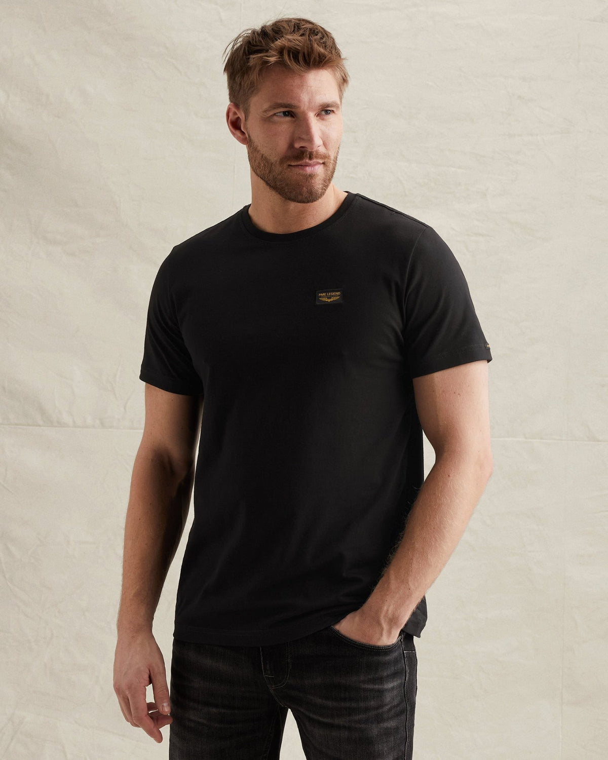 T-Shirt American Classic Zwart - Castelijn mode