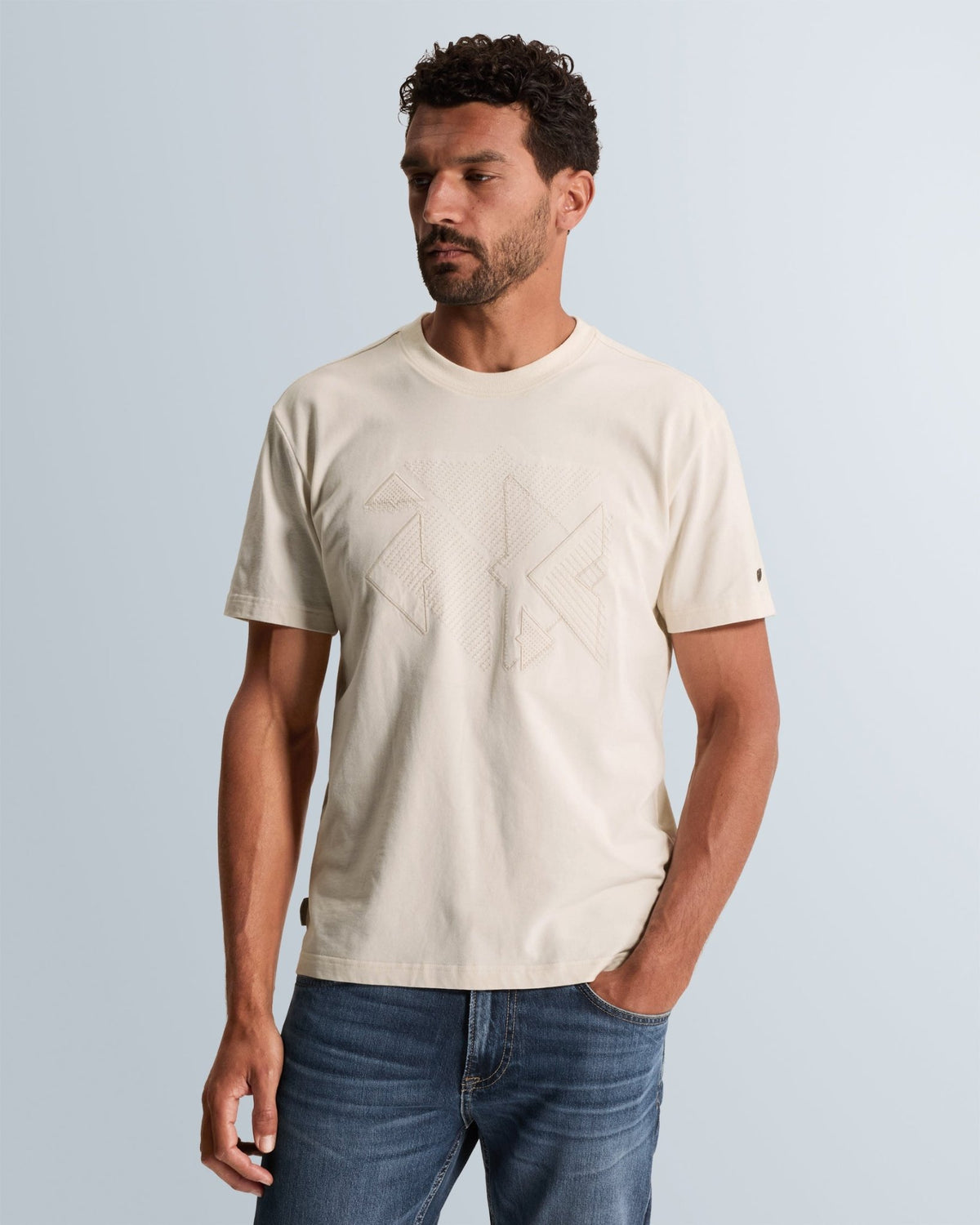T-Shirt Gebroken Wit - Castelijn mode
