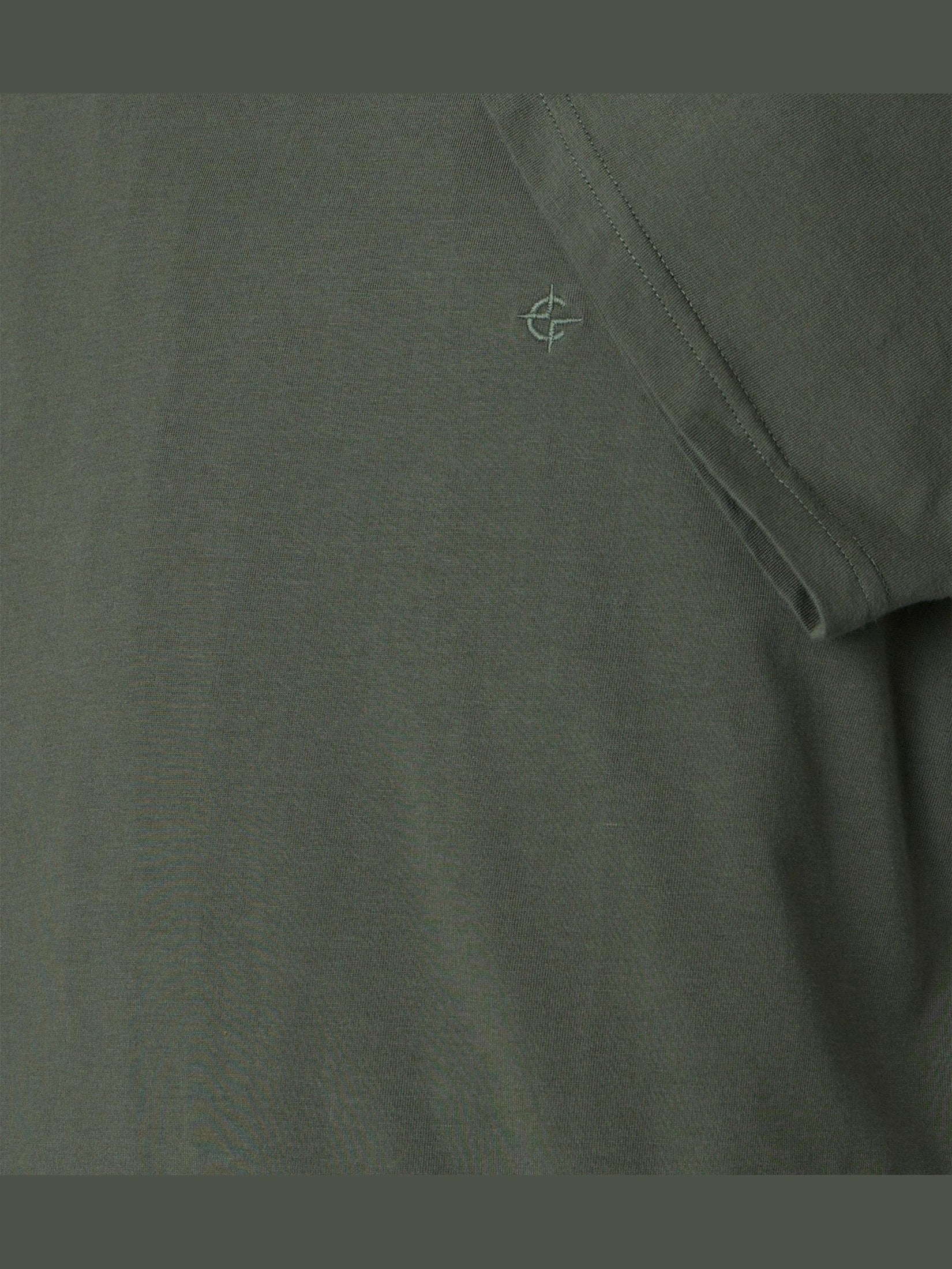 T-shirt Groen Regular Fit - Castelijn mode