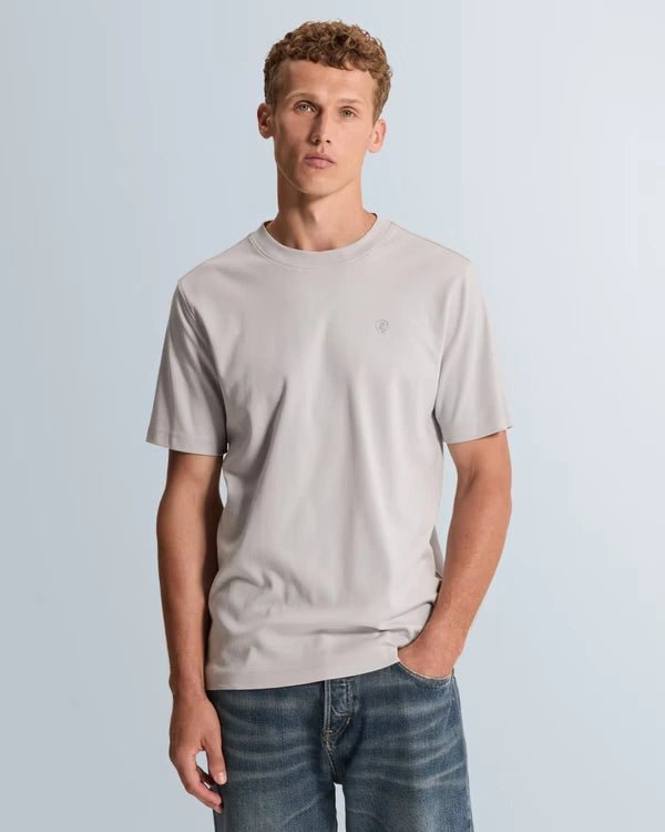 T-Shirt Interlock Lichtgrijs - Castelijn mode