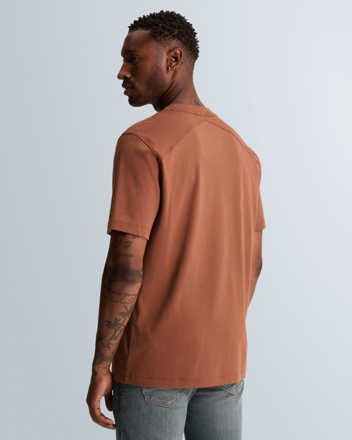 T-Shirt Roodbruin - Castelijn mode